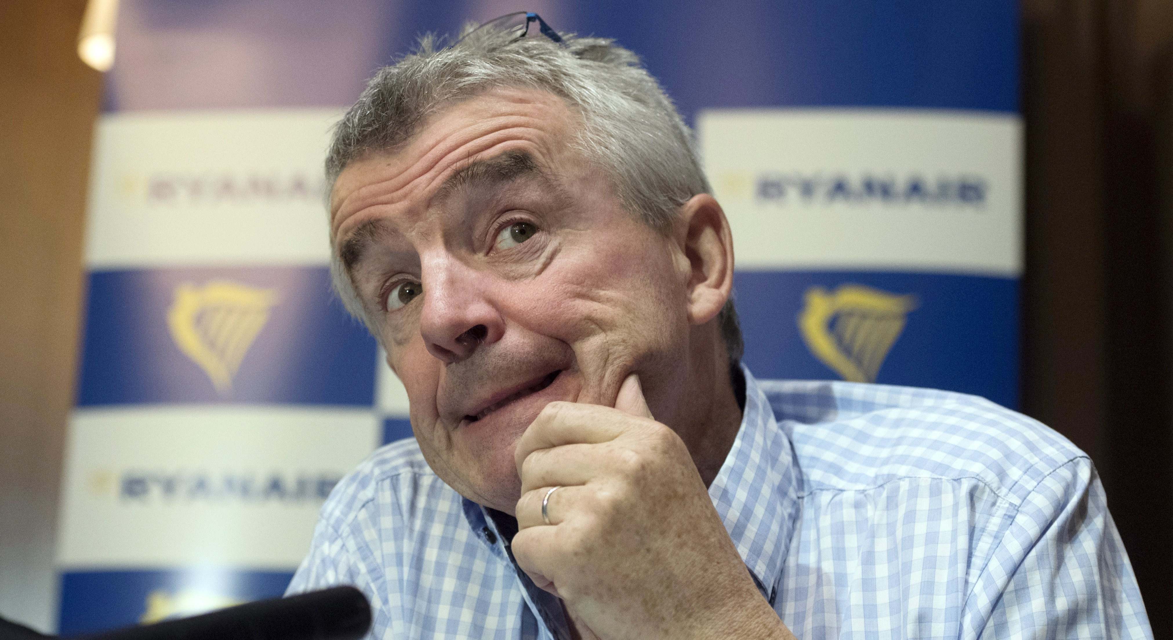 El CEO de Ryanair, Michael O'Leary. / EFE - Will Oliver
