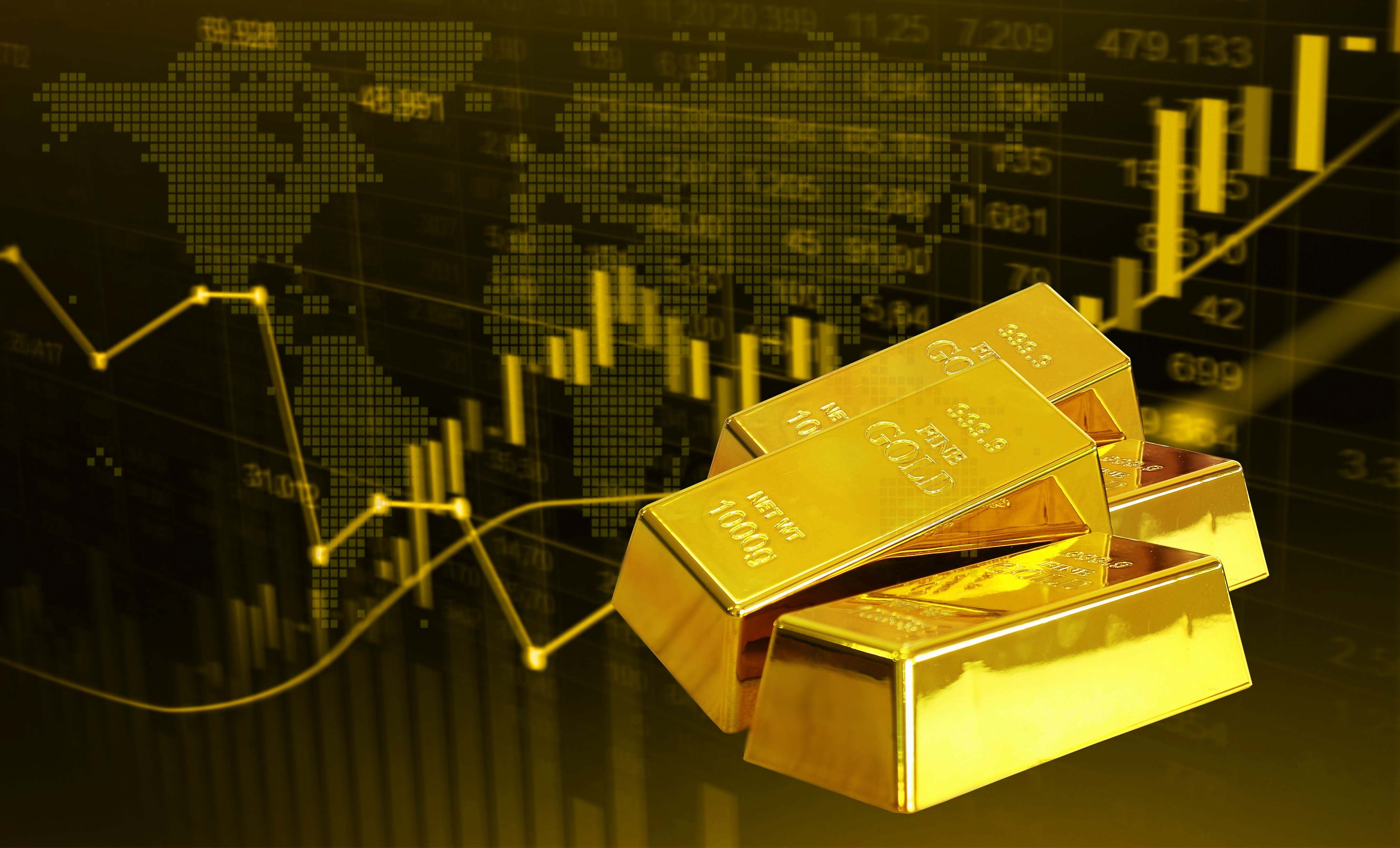 El oro, entre los vencedores de este año en el mercado de materias primas
