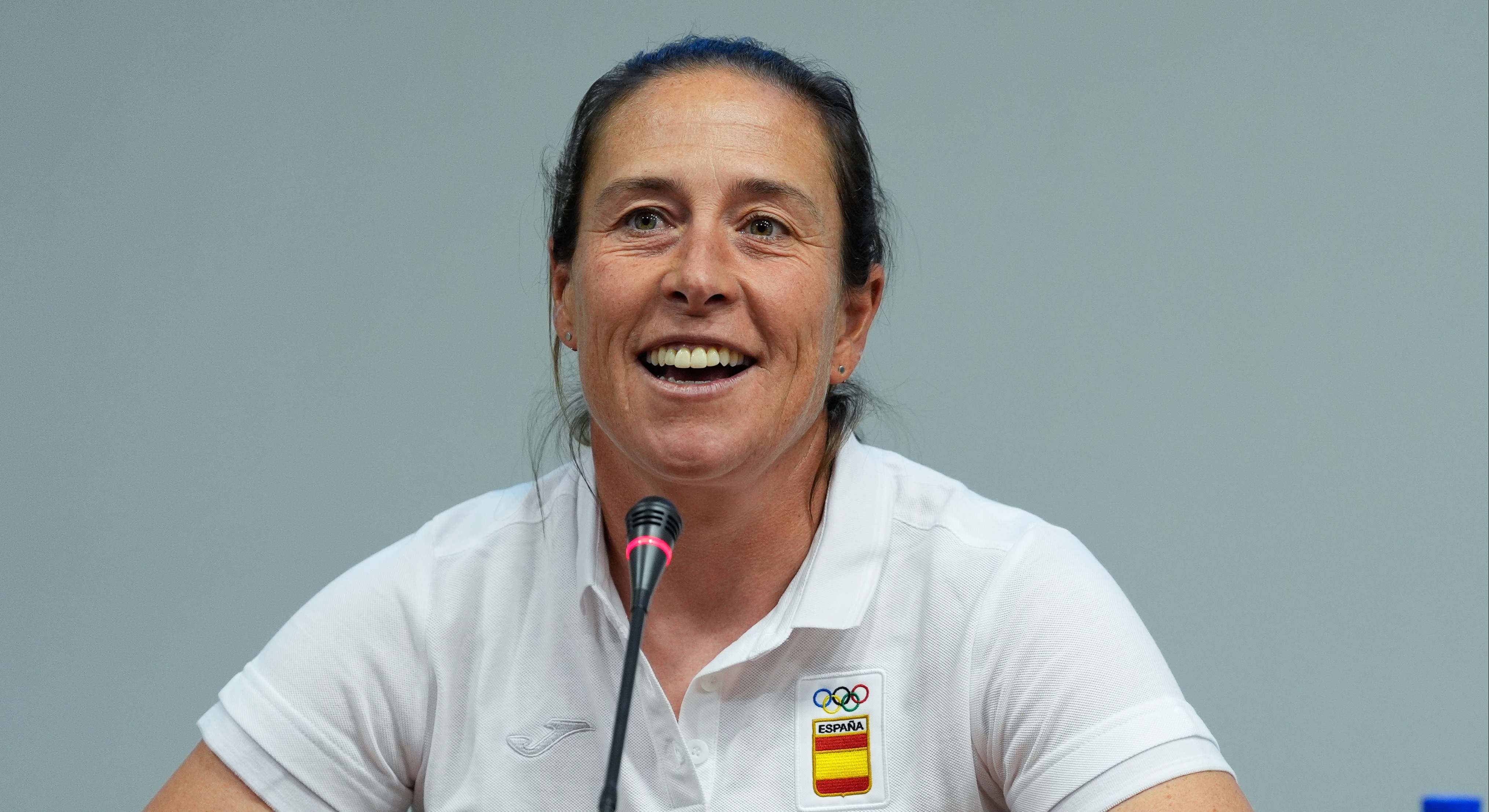 Támara Echegoyen durante su elección como abanderada. / AFP7 - Europa Press