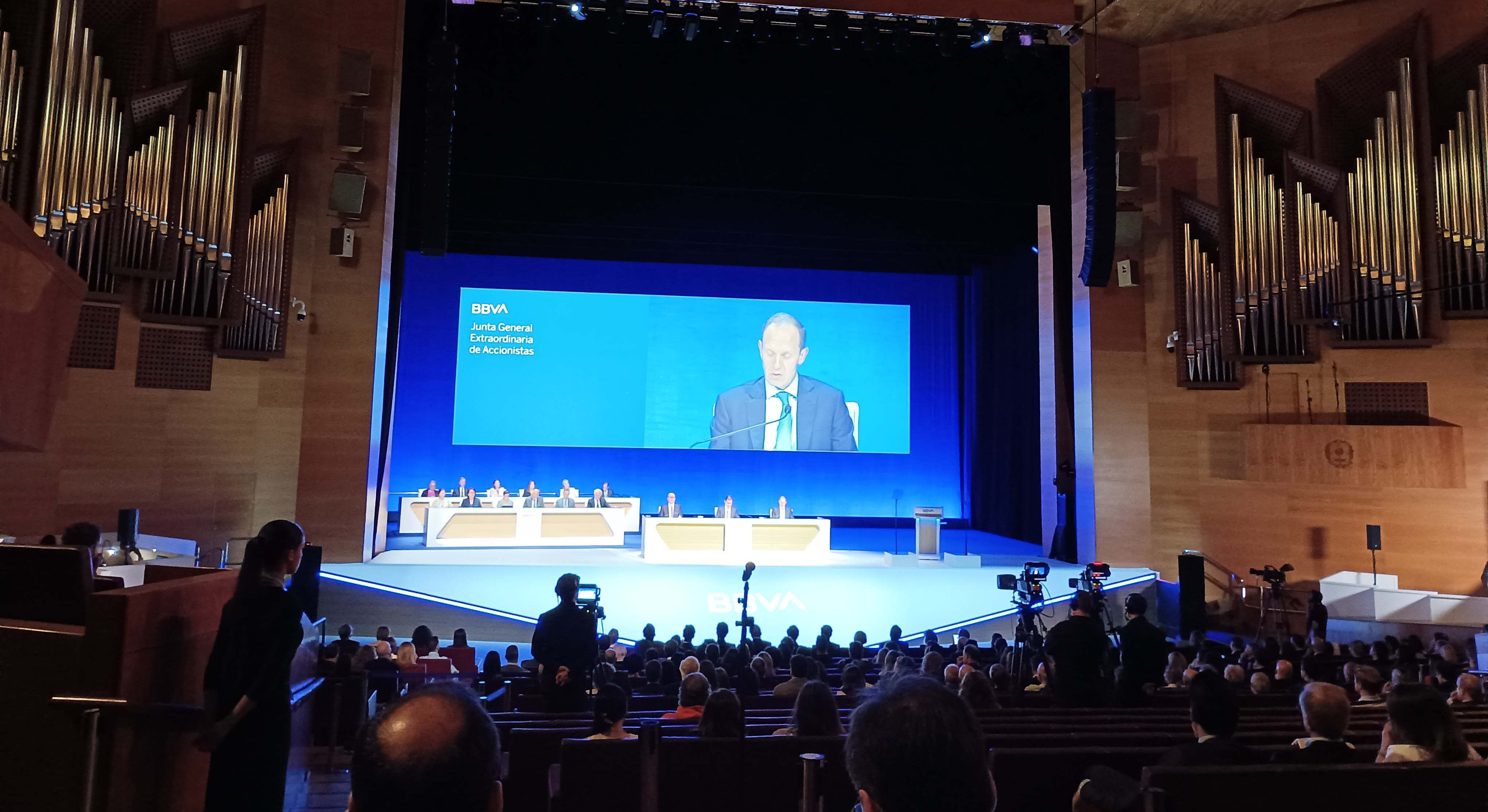 Junta extraordinaria BBVA.