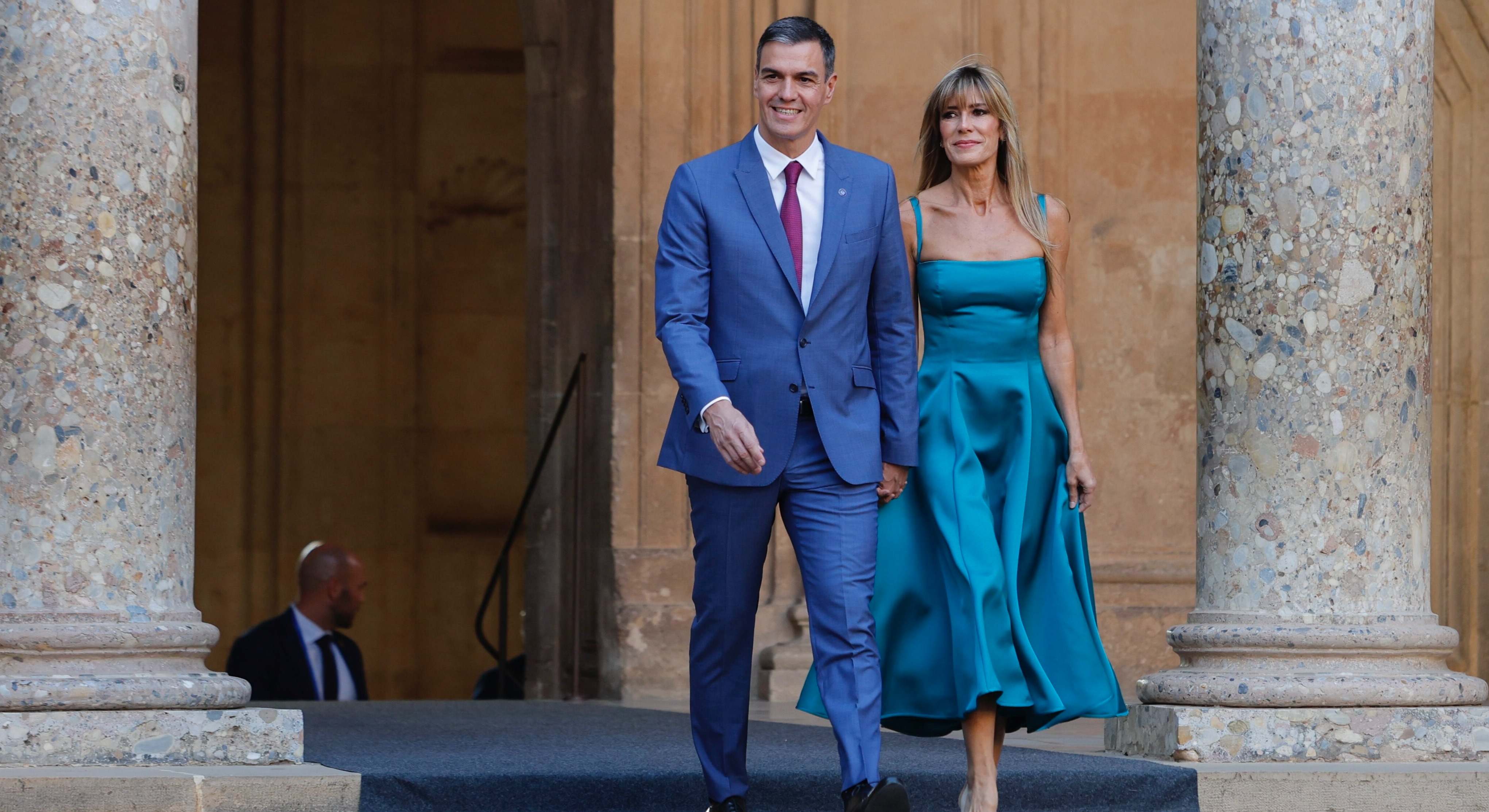 El presidente del Gobierno y su mujer, Begoña Gómez. / Foto: EP