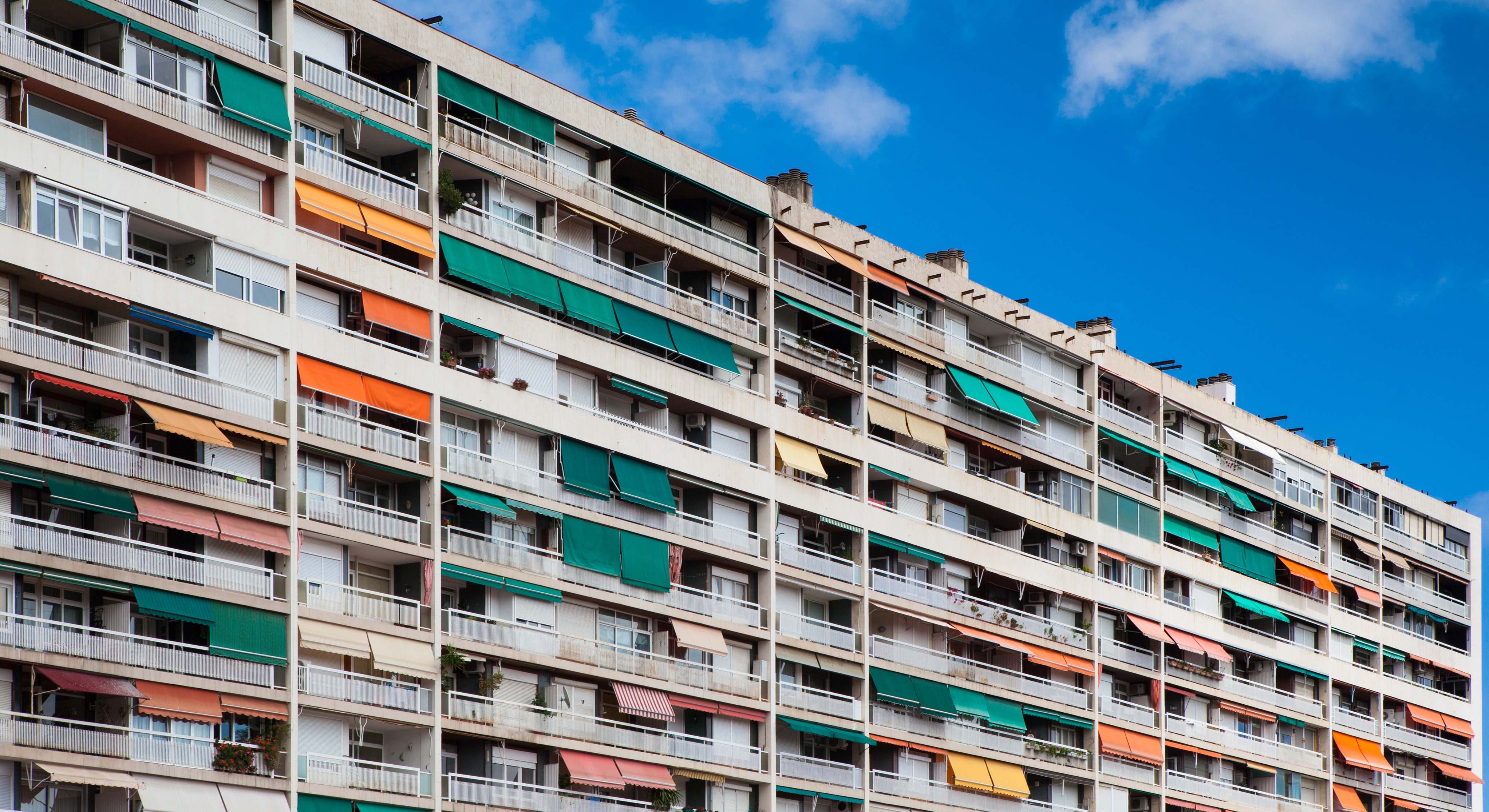 Bloque de viviendas en España. / Foto: iStock