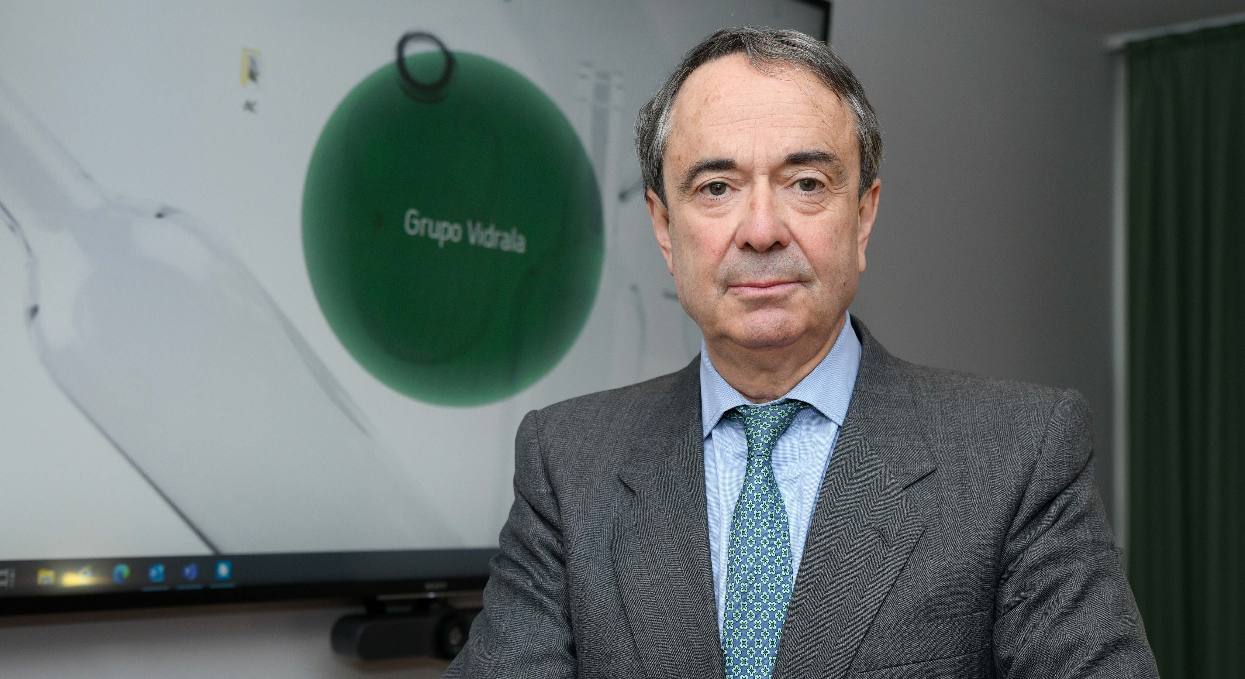 Carlos Delclaux, presidente de Vidrala.