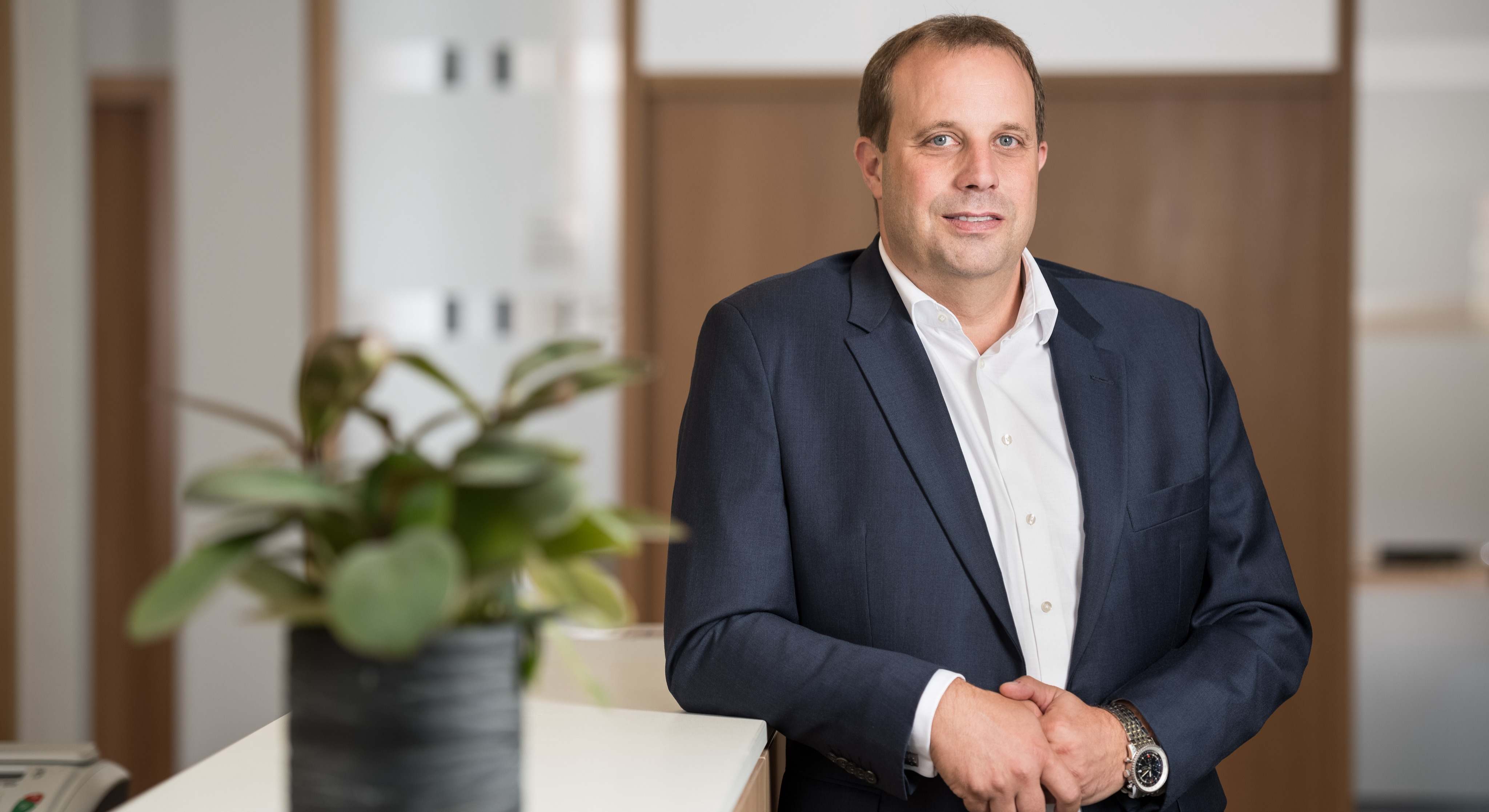 Holger Büscherhoff, CEO del fabricante alemán de tuberías Ostendorf.