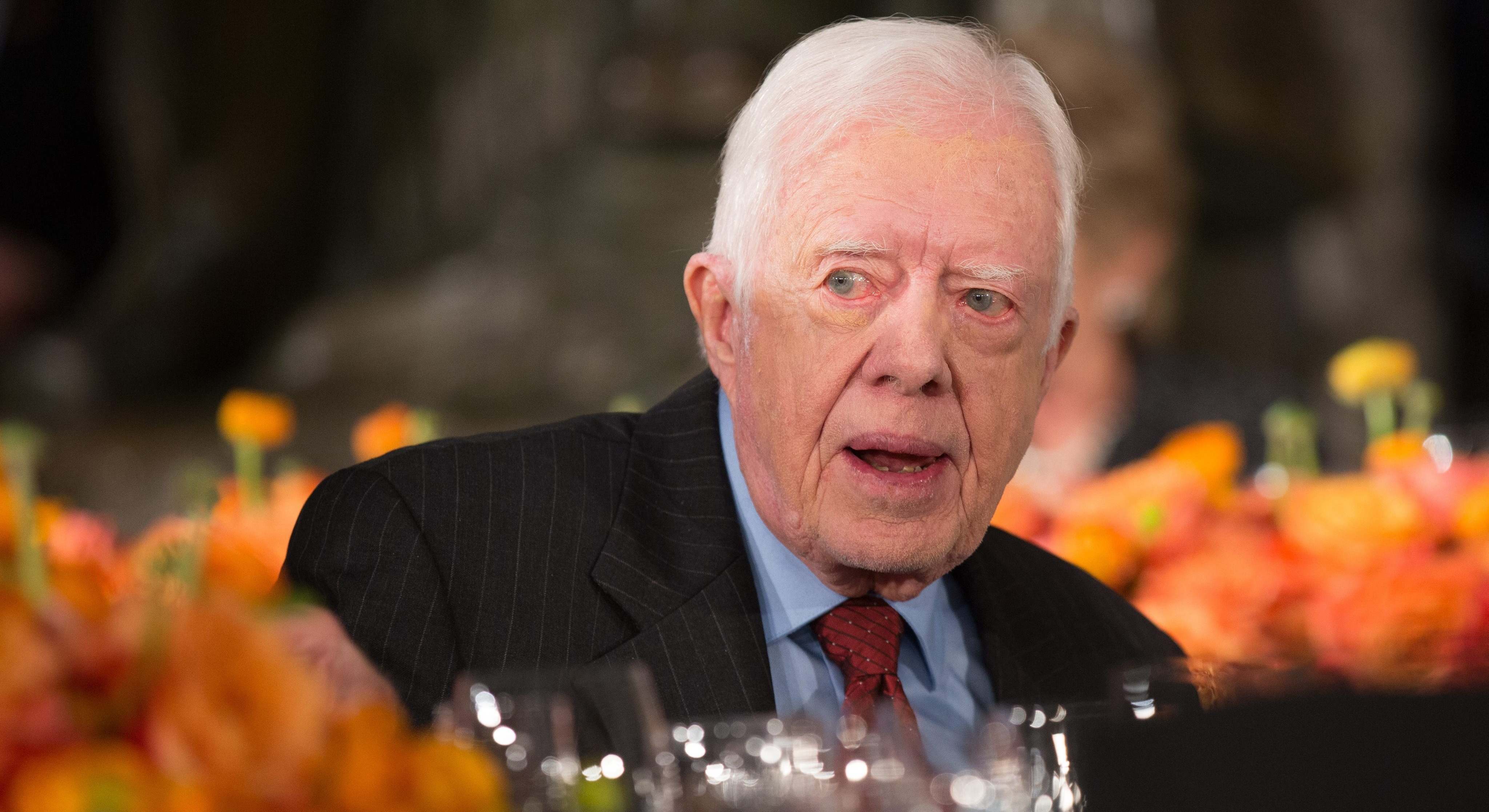 El expresidente estadounidense, Jimmy Carter. Foto: Efe