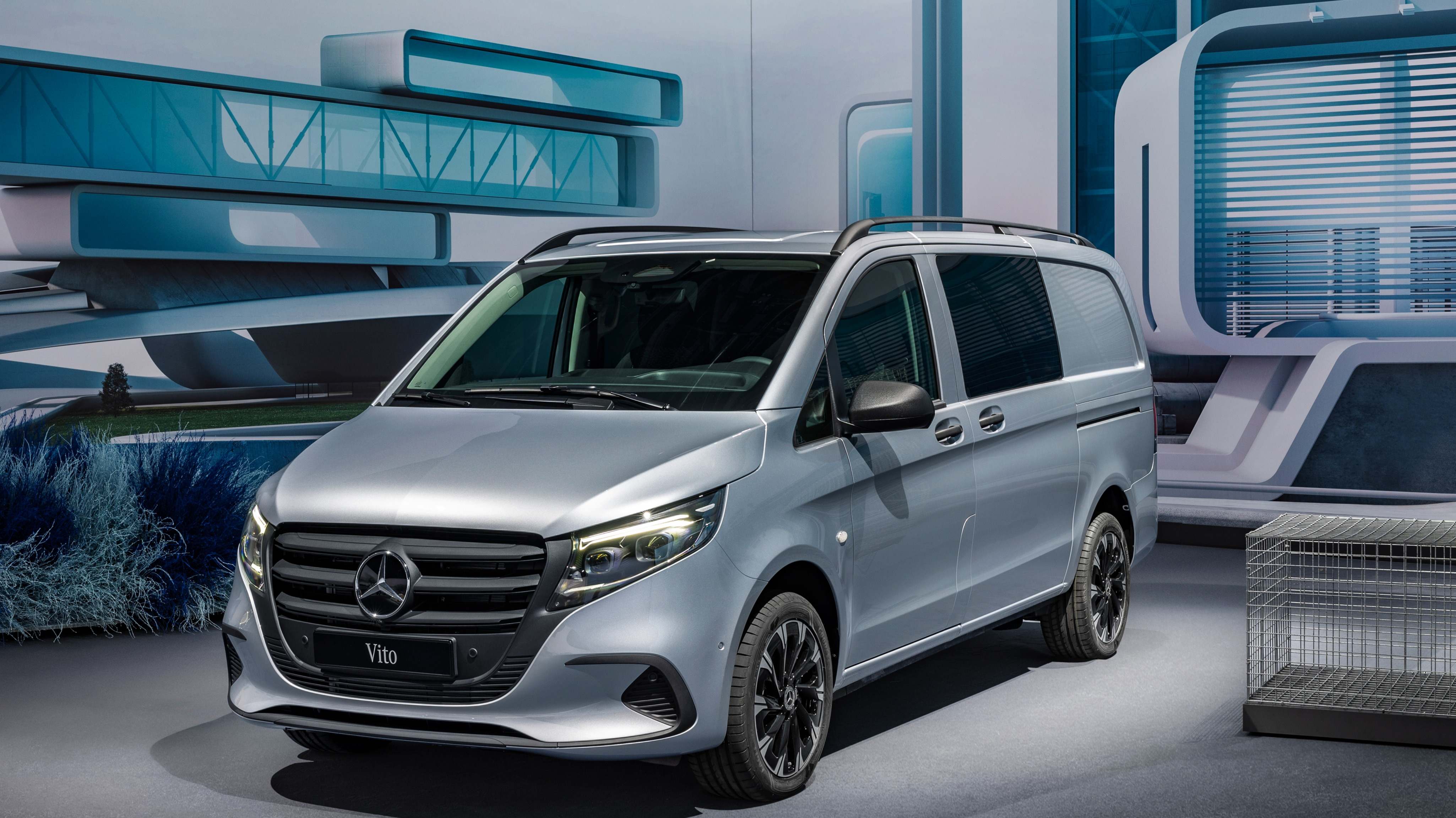Furgoneta Mercedes Vito.