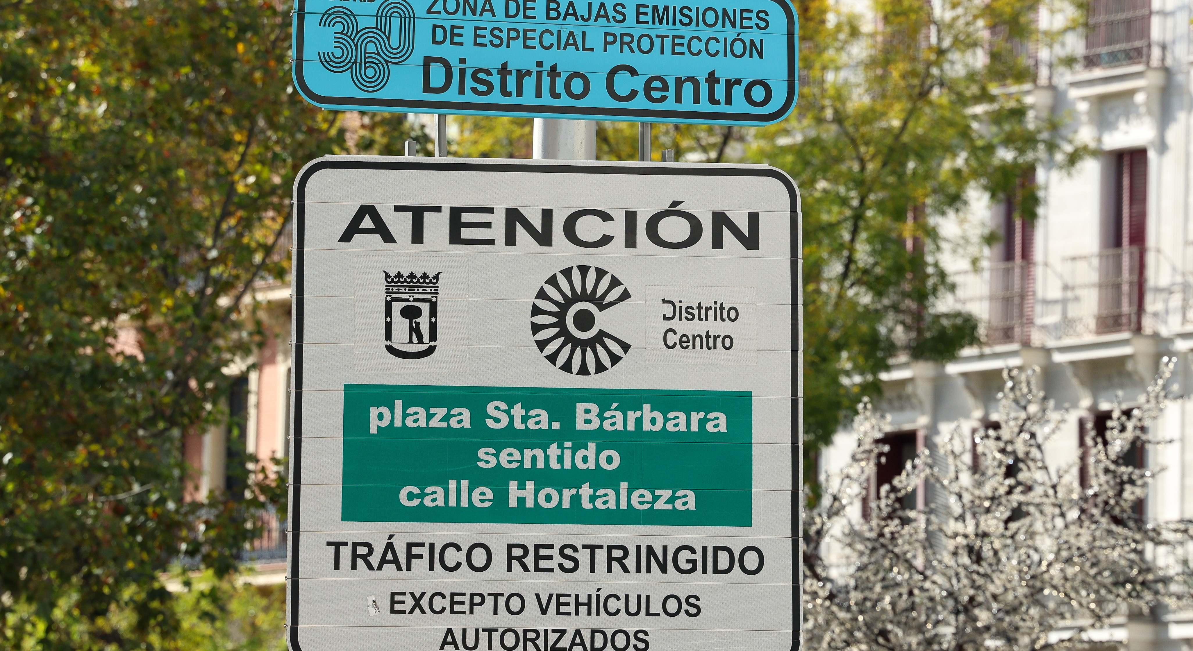 Imagen de recurso de un cartel de Distrito Centro.