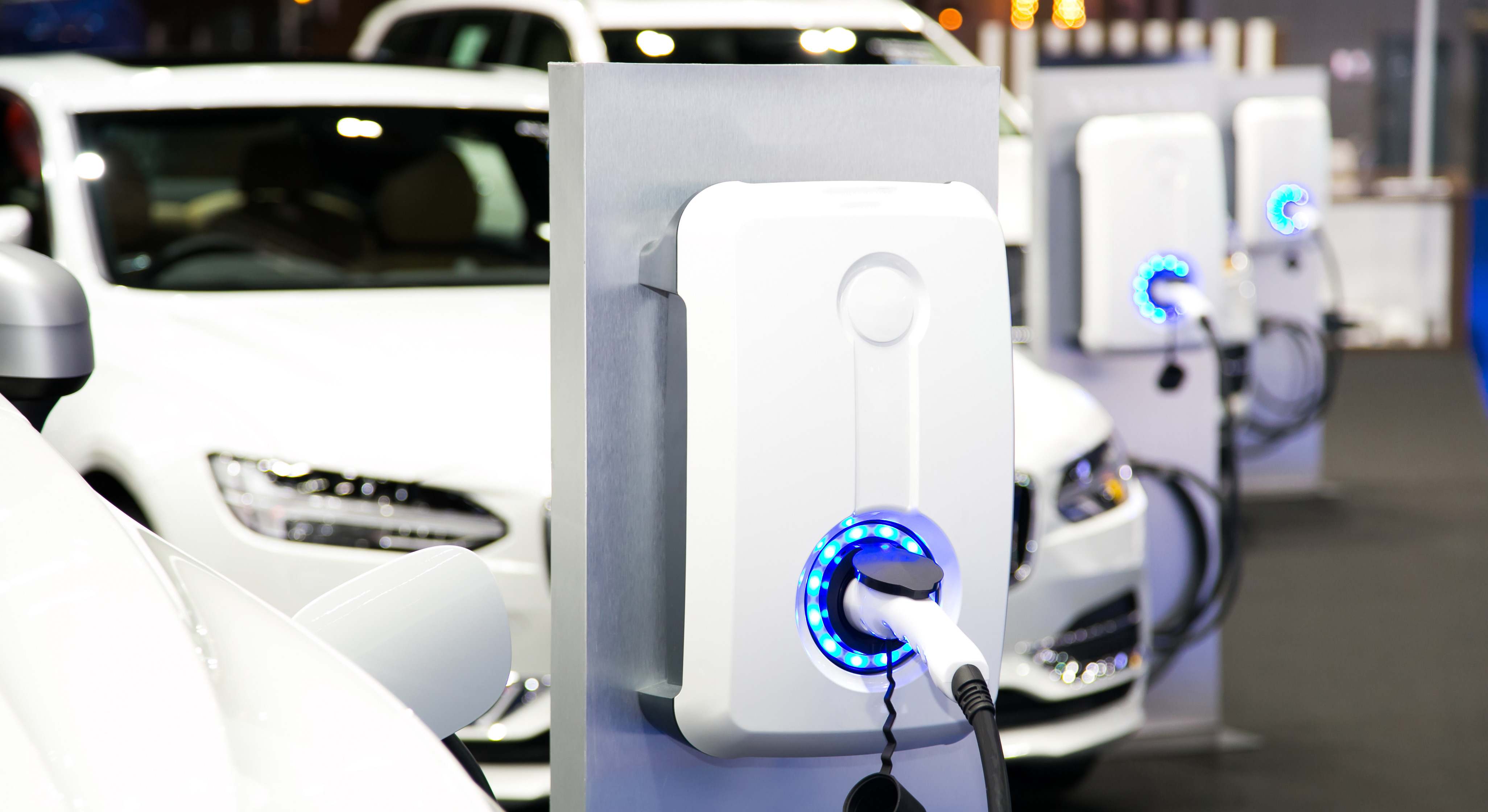 Punto de recarga de vehículo eléctrico