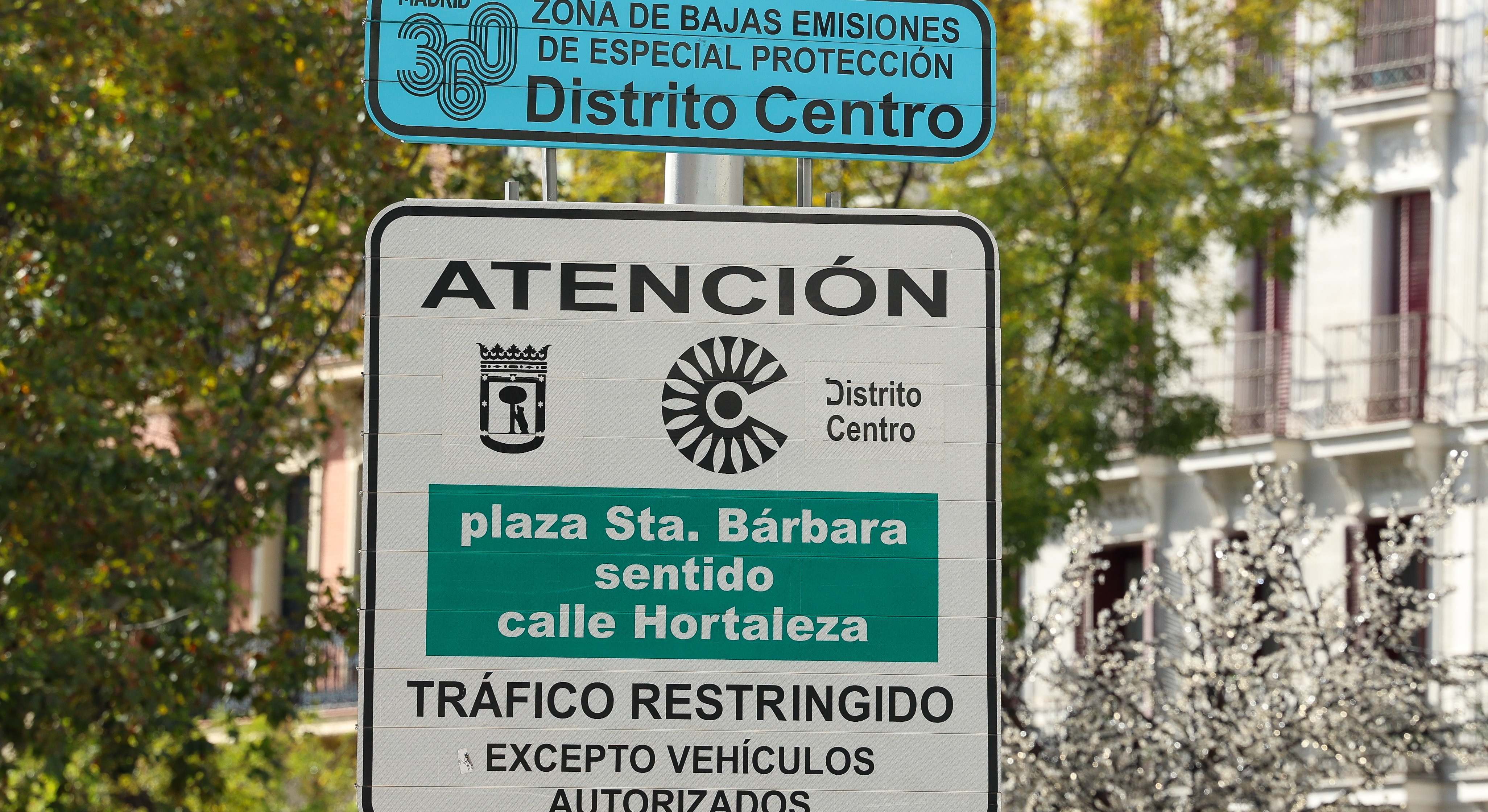 Imagen de recurso de un cartel de Distrito Centro.