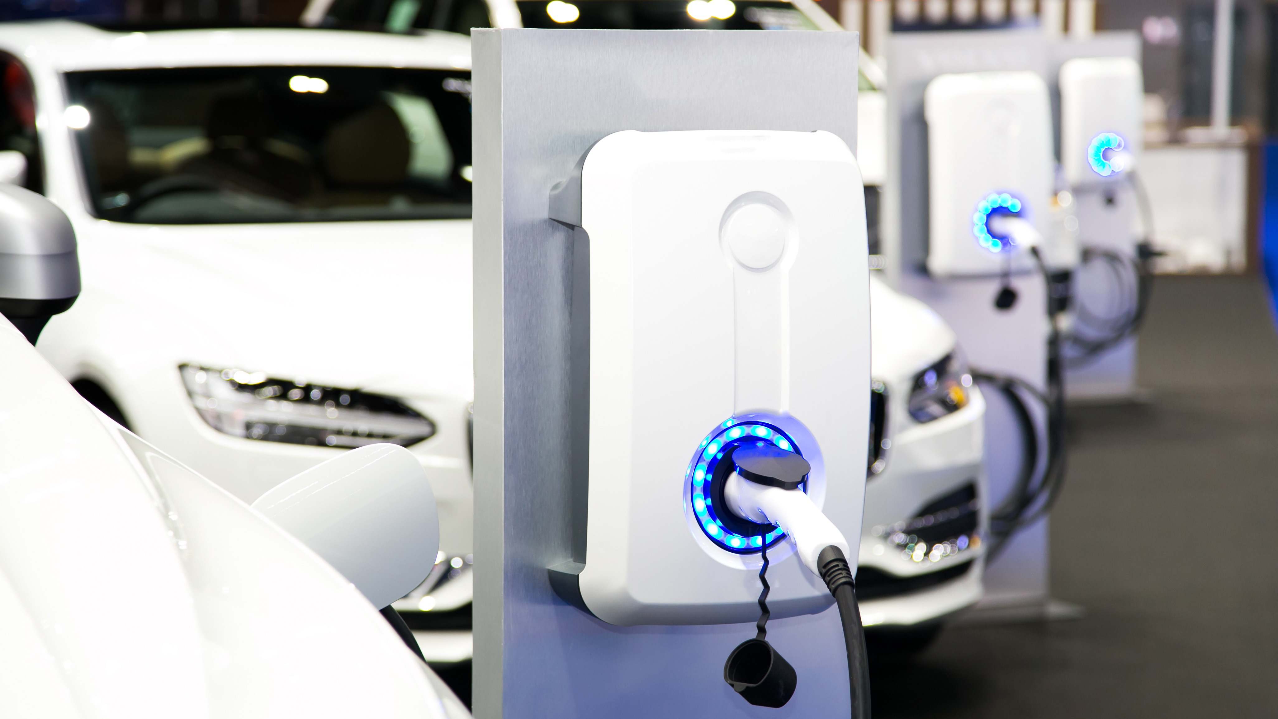Puntos de recarga de coche eléctrico