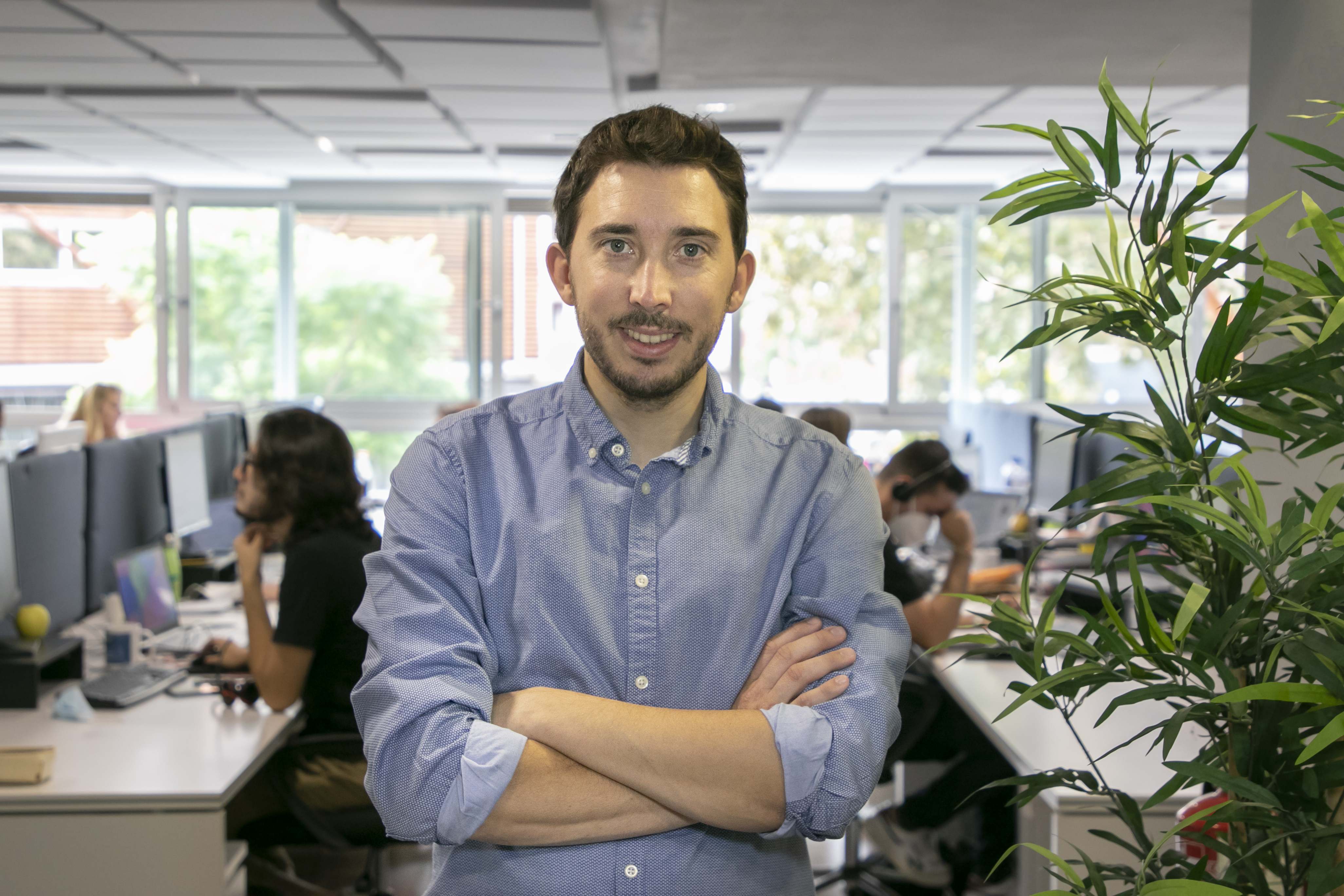 Adrià Buzón, cofundador y consejero delegado de Cuideo. EE