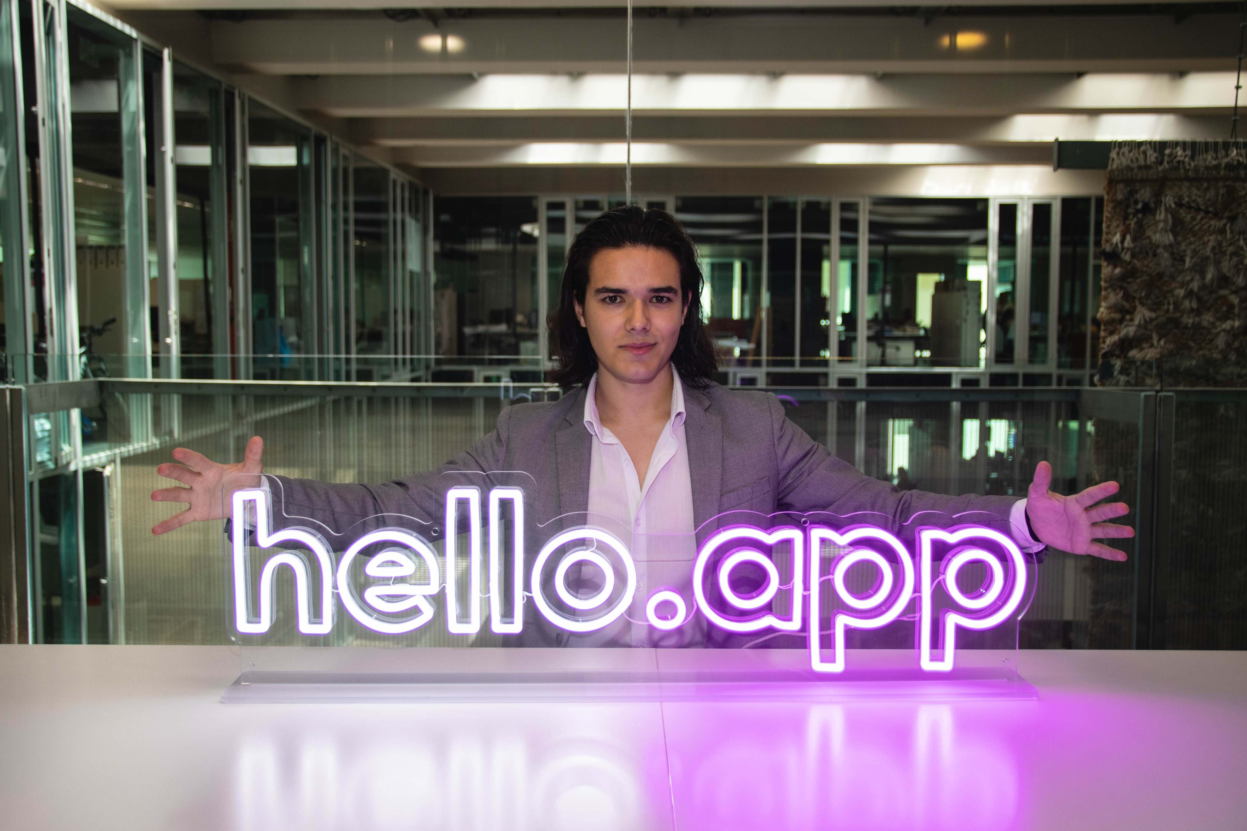 Álvaro Pintado, fundador y consejero delegado de Hello.app. EE