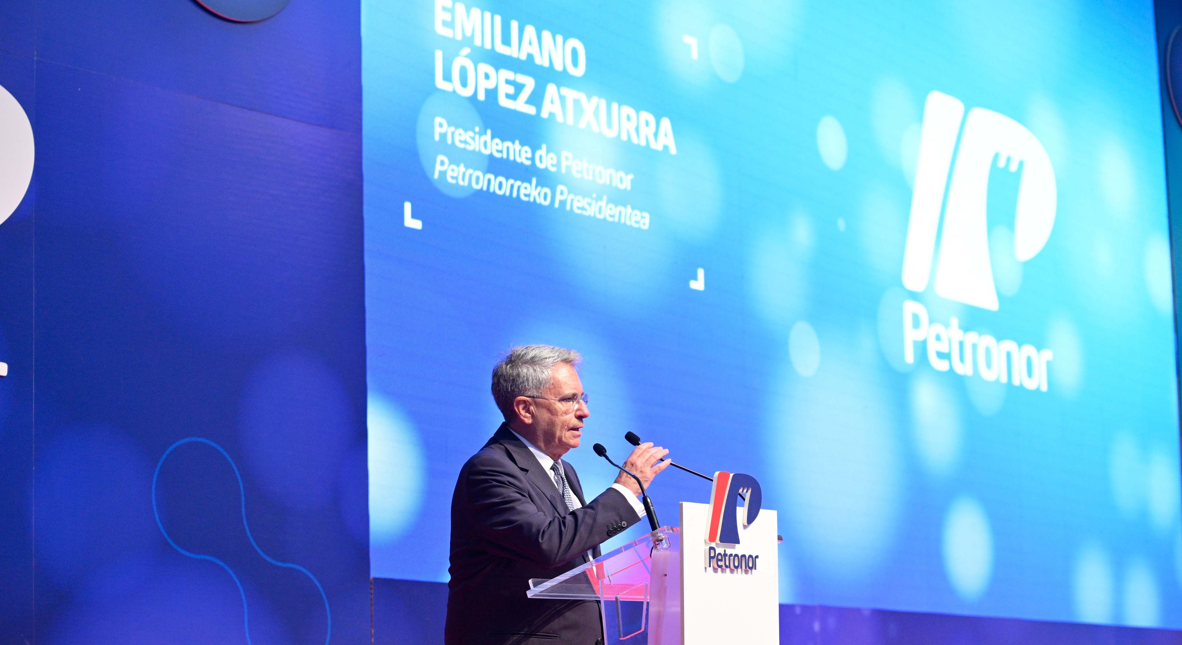 Emiliano López Atxurra, presidente de Petronor.