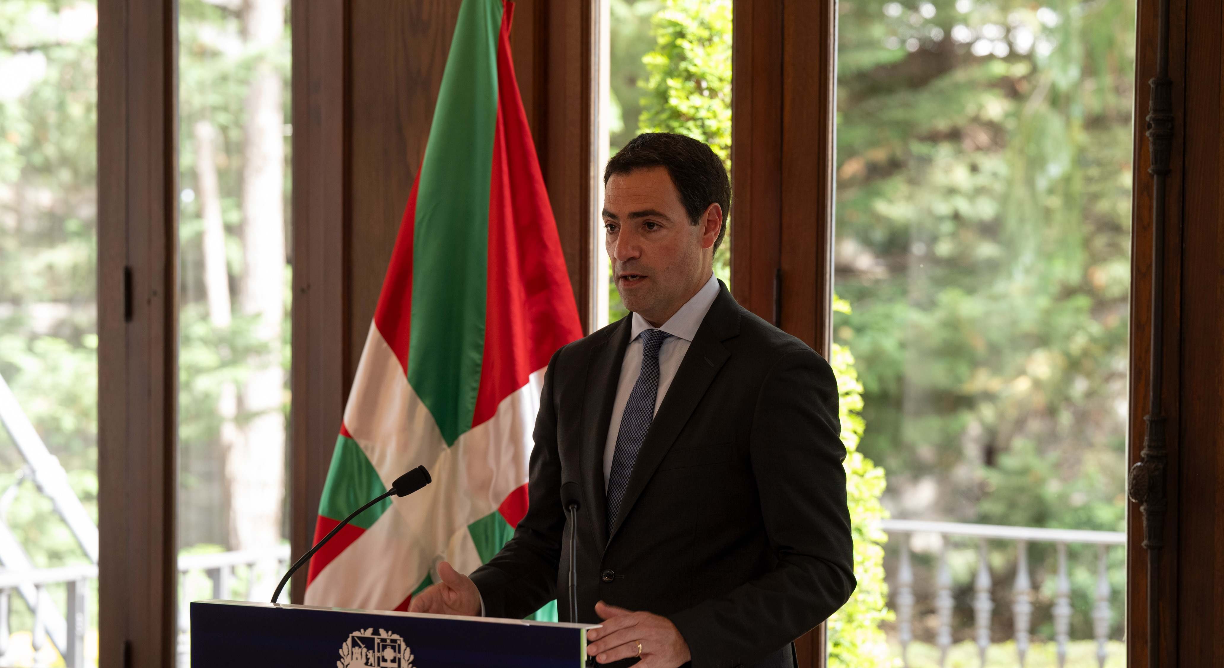 Imanol Pradales, lehendakari del Gobierno Vasco.
