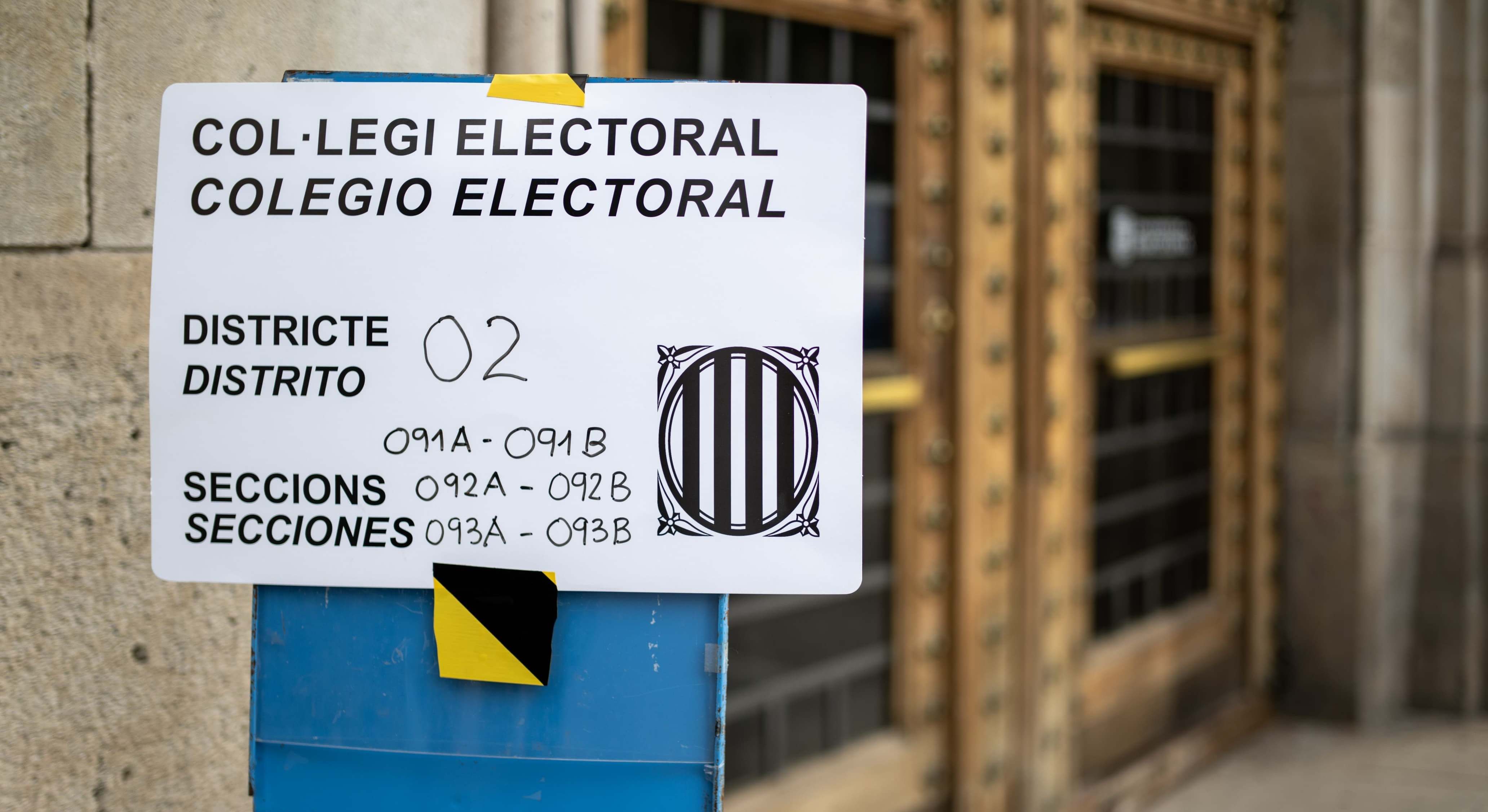 Colegio electoral en las elecciones de Cataluña 2024. / Foto: EP