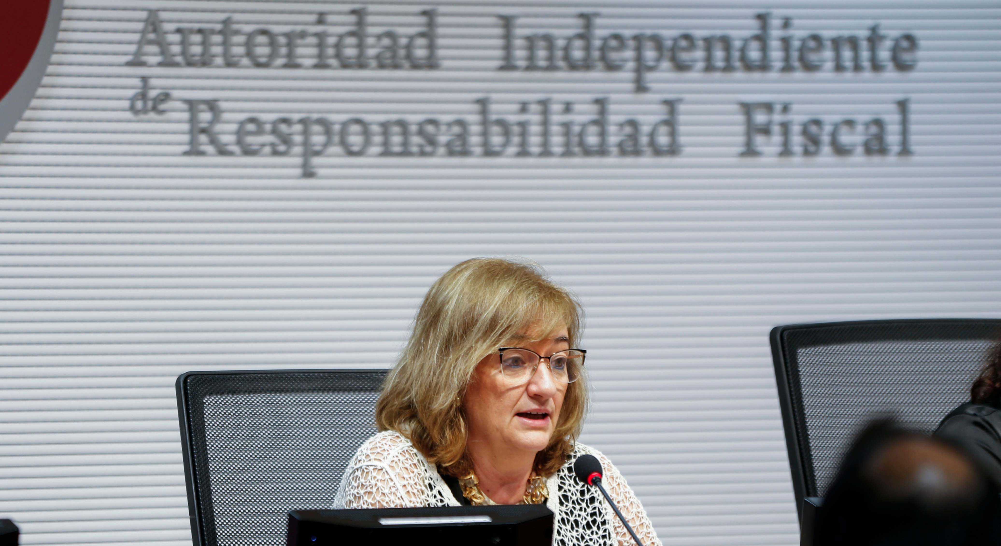 La presidenta de la Autoridad Independiente de Responsabilidad Fiscal (Airef), Cristina Herrero