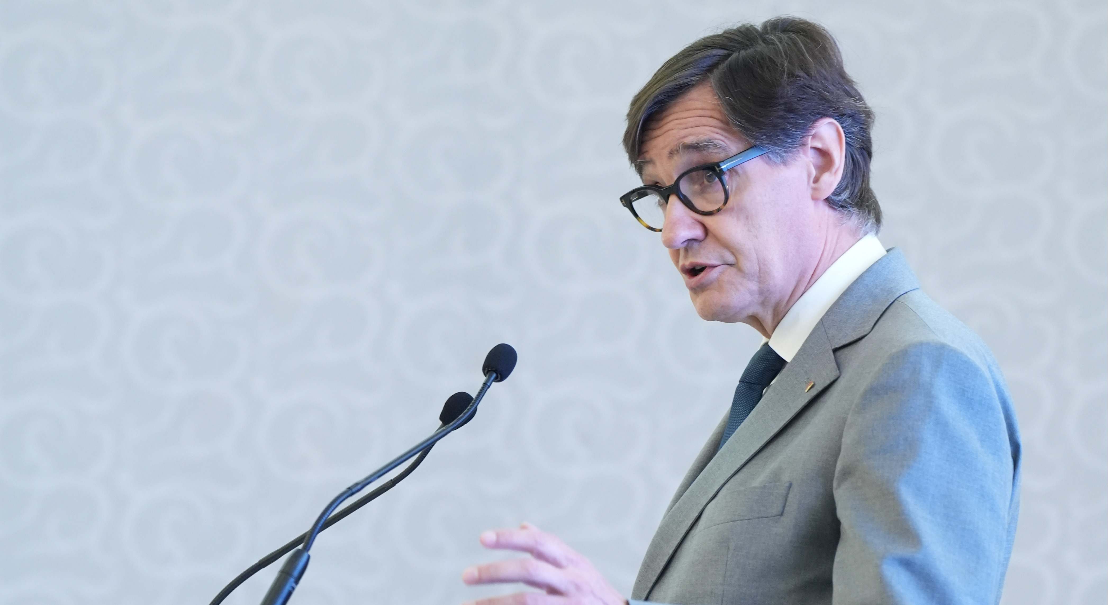 El presidente de la Generalitat de Cataluña, Salvador Illa. EP