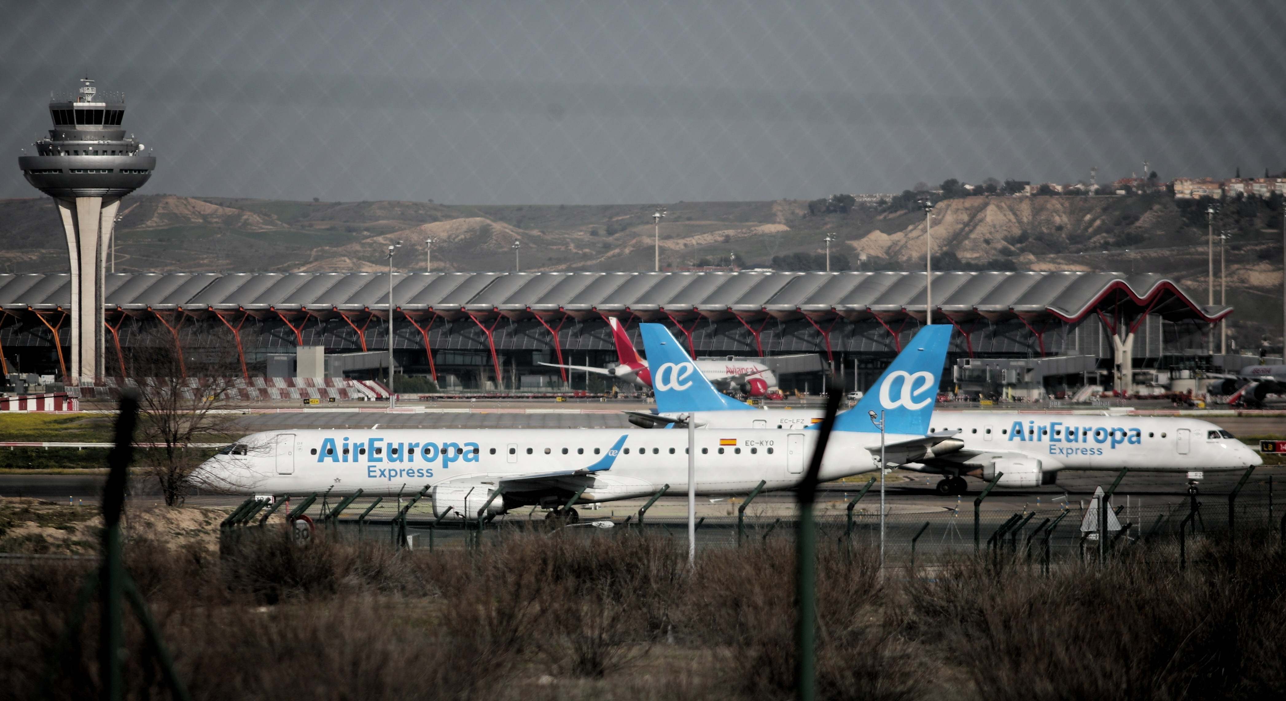 Aviones de Air Europa en Barajas. / Eduardo Parra (EP)
