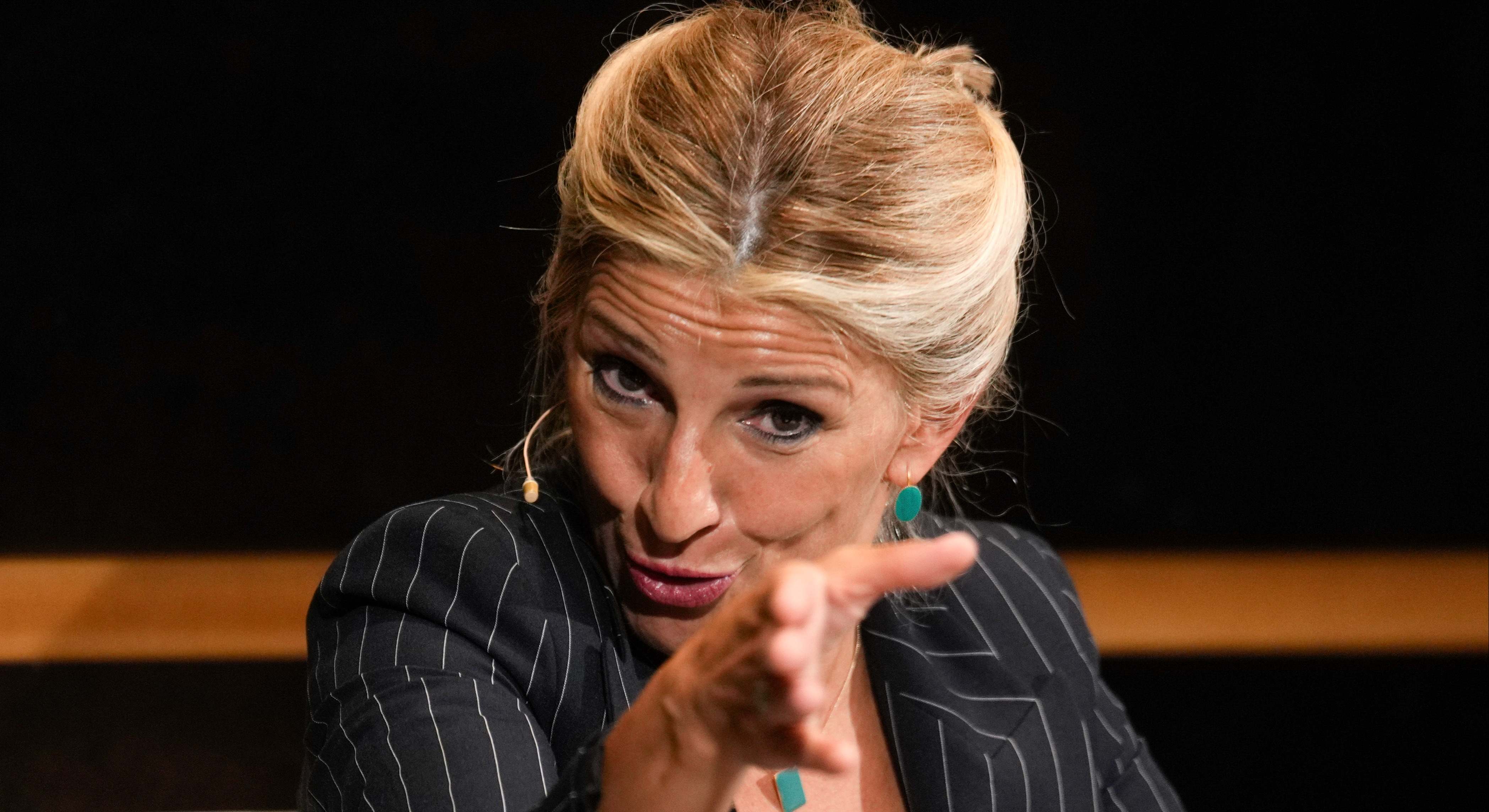 La vicepresidenta segunda y ministra de Trabajo, Yolanda Díaz. EFE