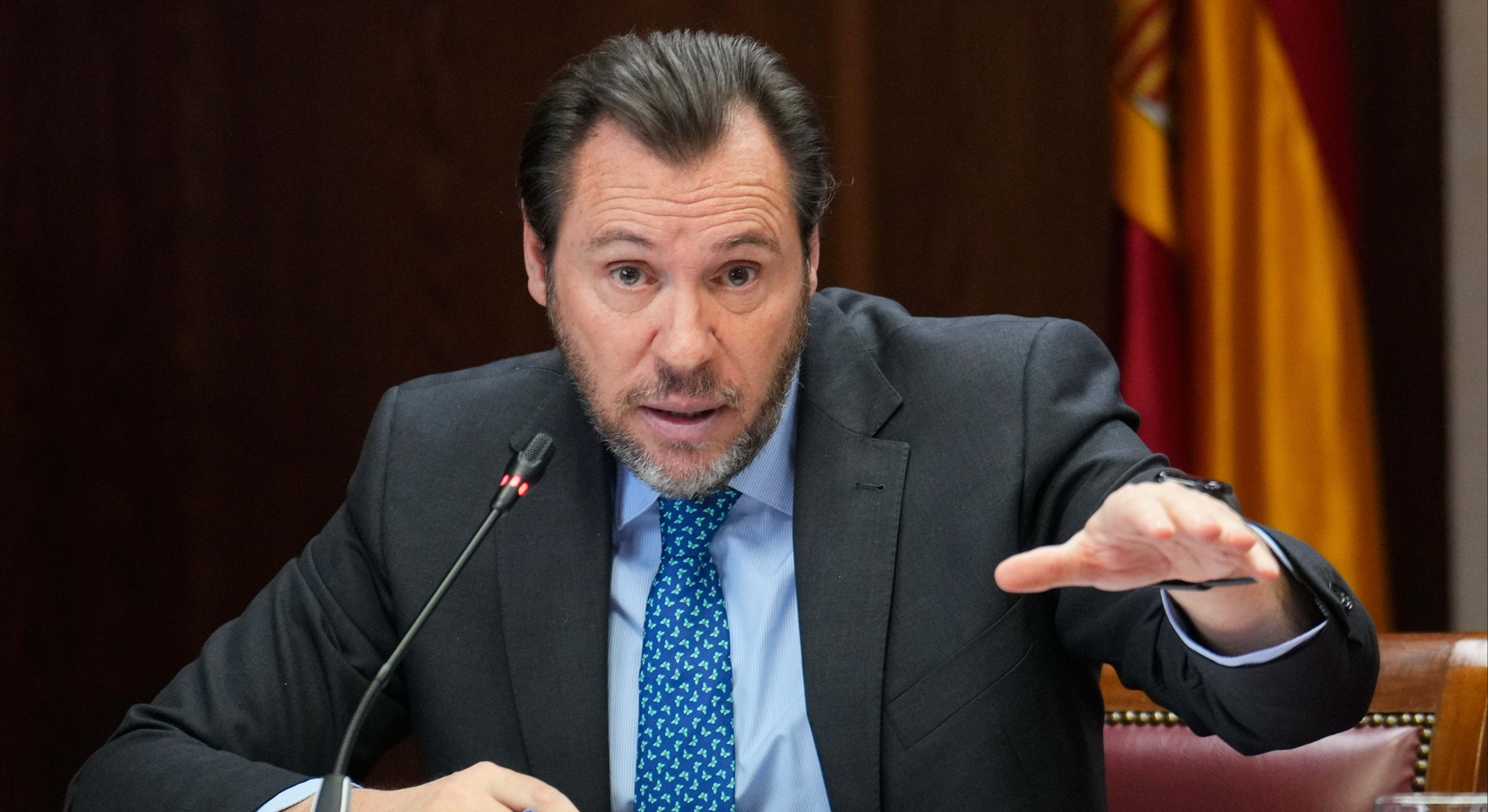 Óscar Puente, ministro de Transportes.