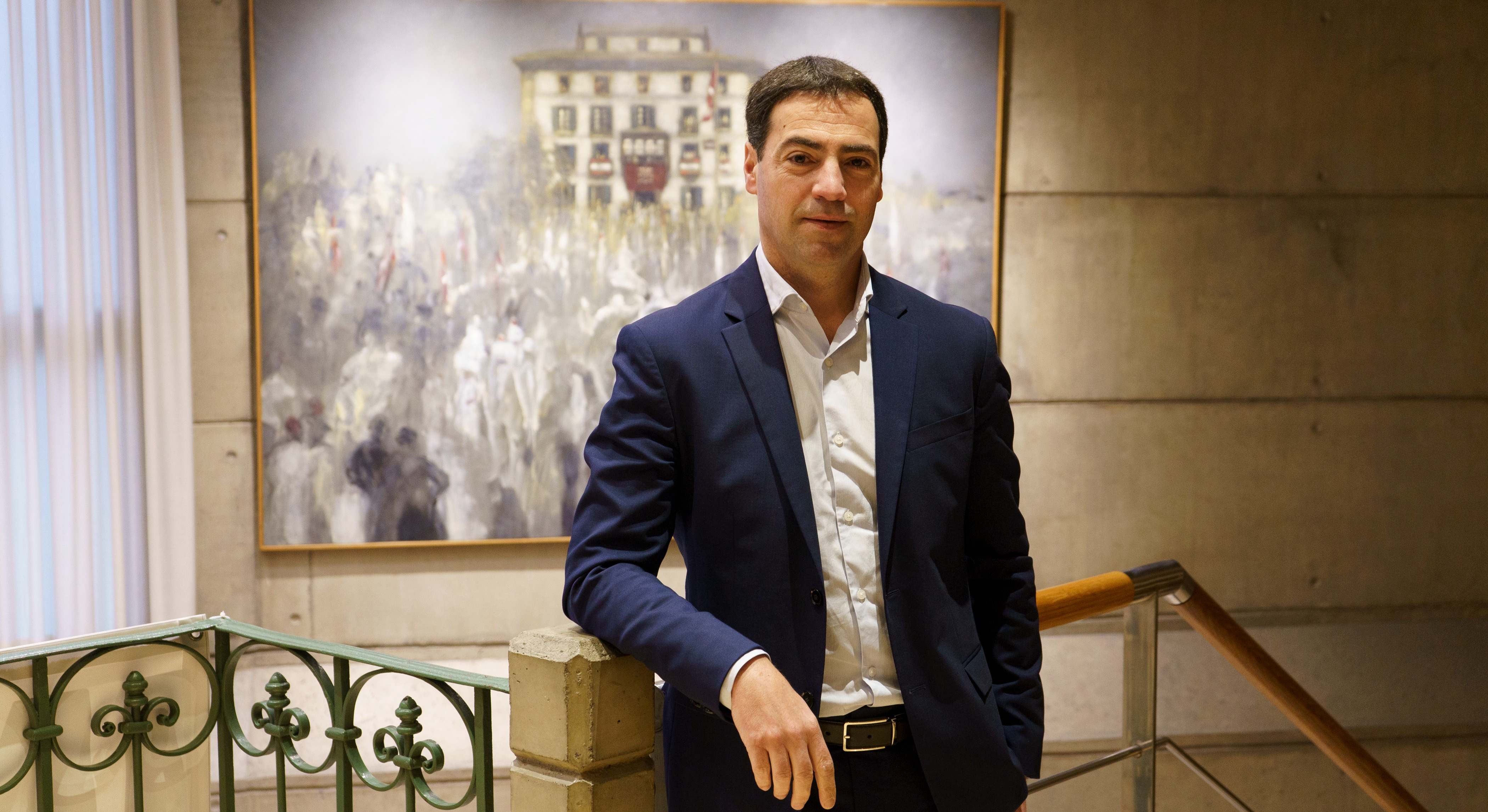 Imanol Pradales, candidato por el PNV a lehendakari'.
