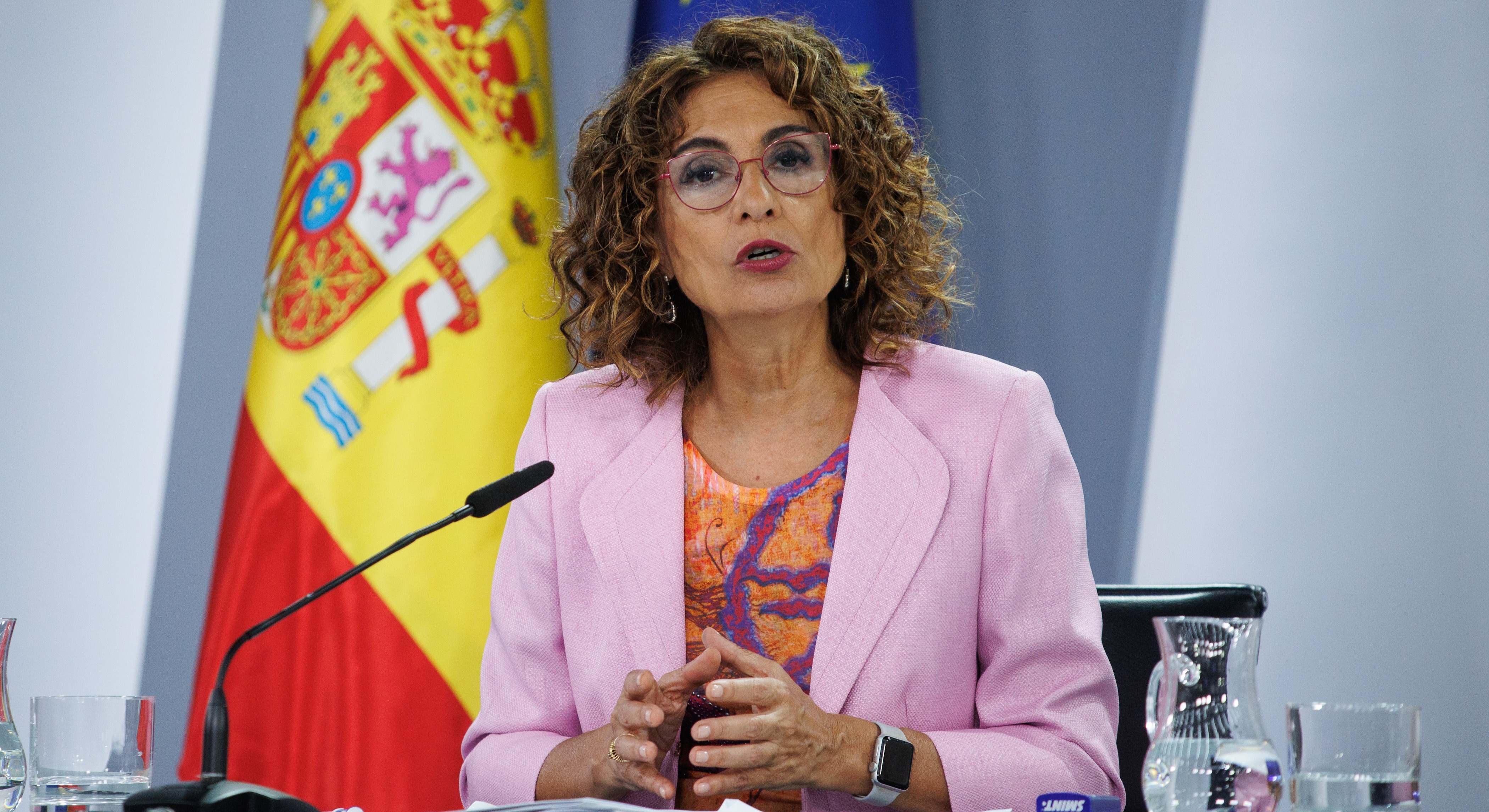Vicepresidenta primera del Gobierno y ministra de Hacienda, María Jesús Montero. / Foto: EP