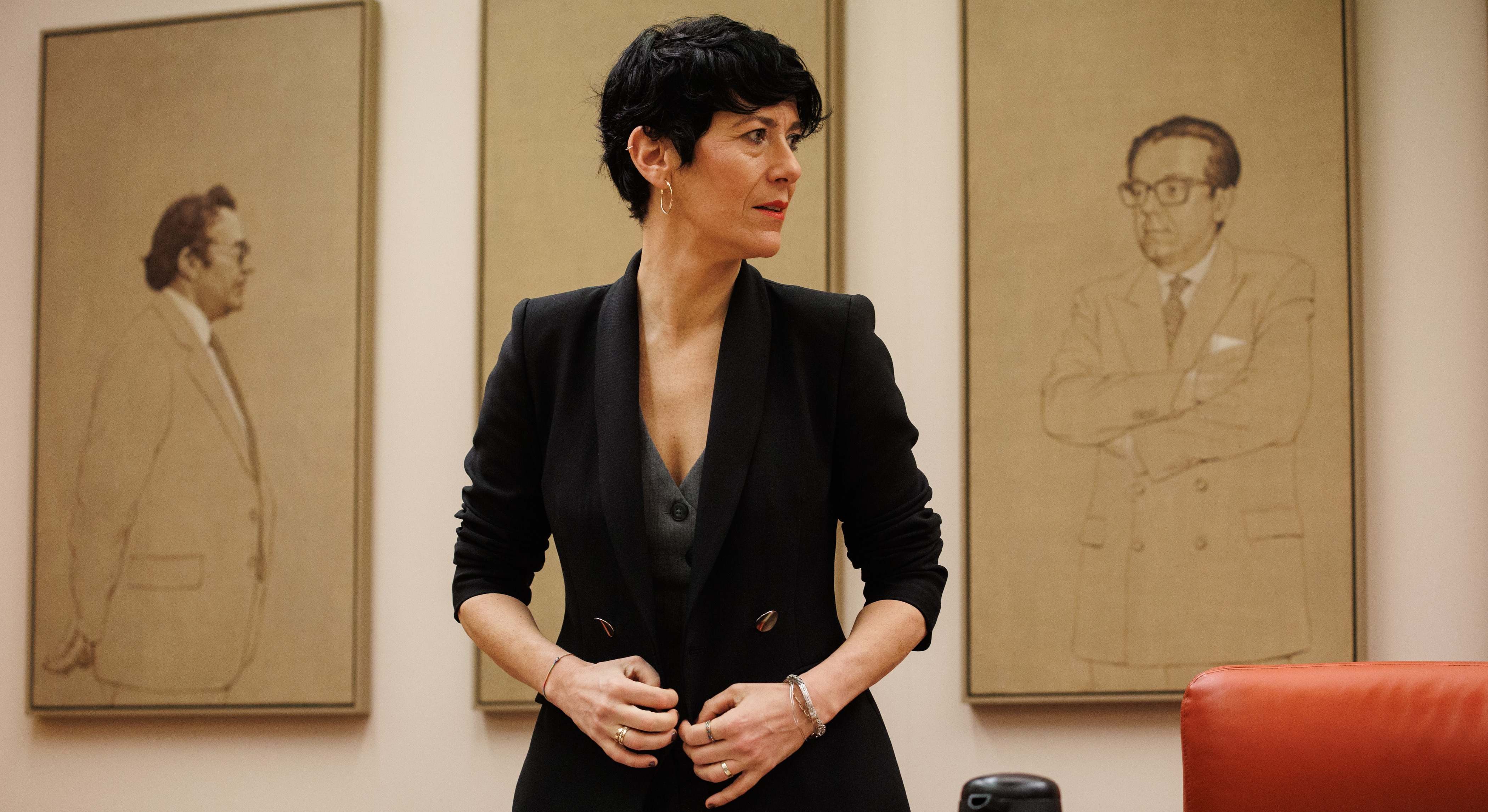 La ministra de Inclusión, Seguridad Social y Migraciones, Elma Saiz. Europa Press