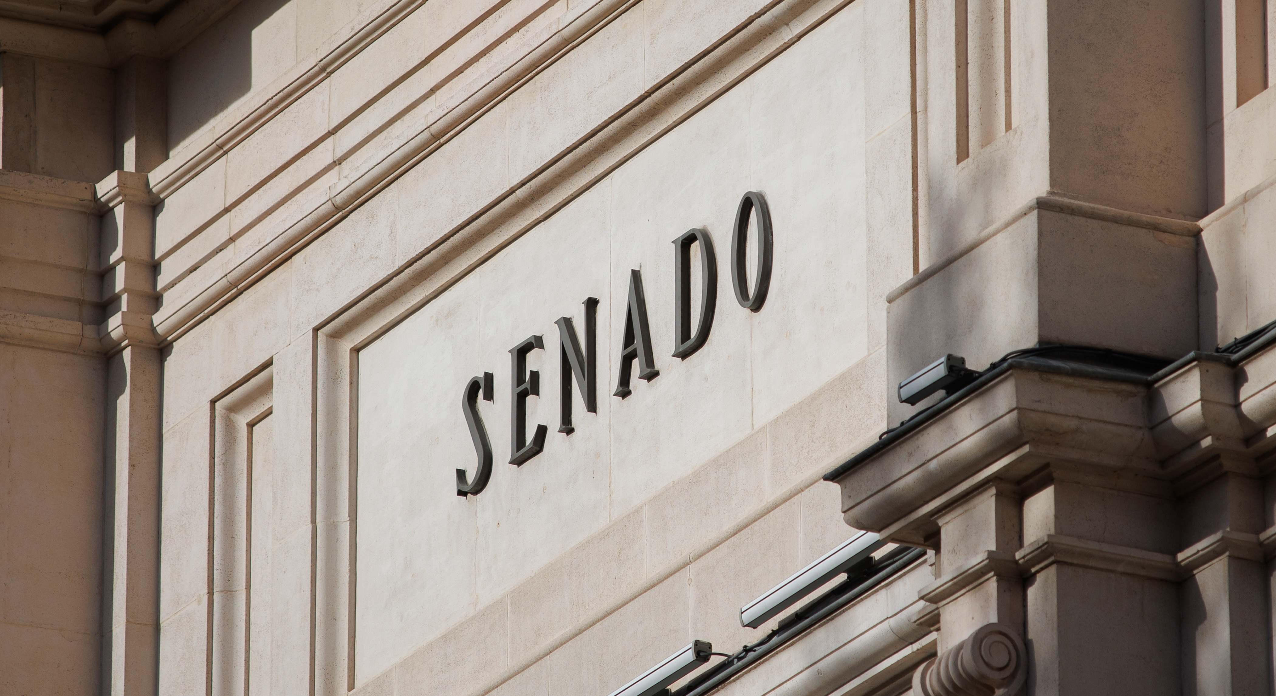 Fachada del Senado. / Alejandro Martínez Vélez (Europa Press)