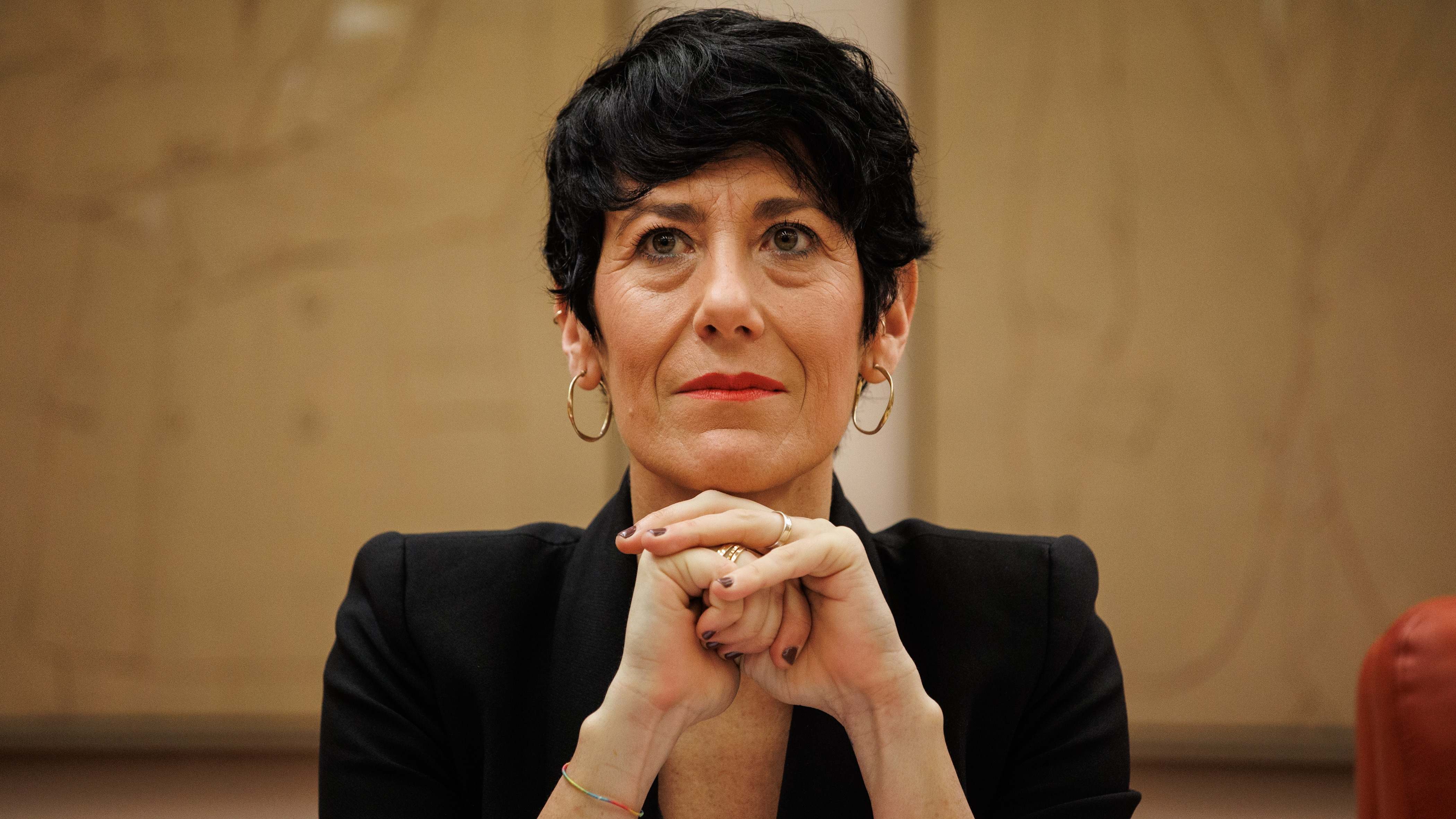 La ministra de Inclusión, Seguridad Social y Migraciones, Elma Saiz. Europa Press