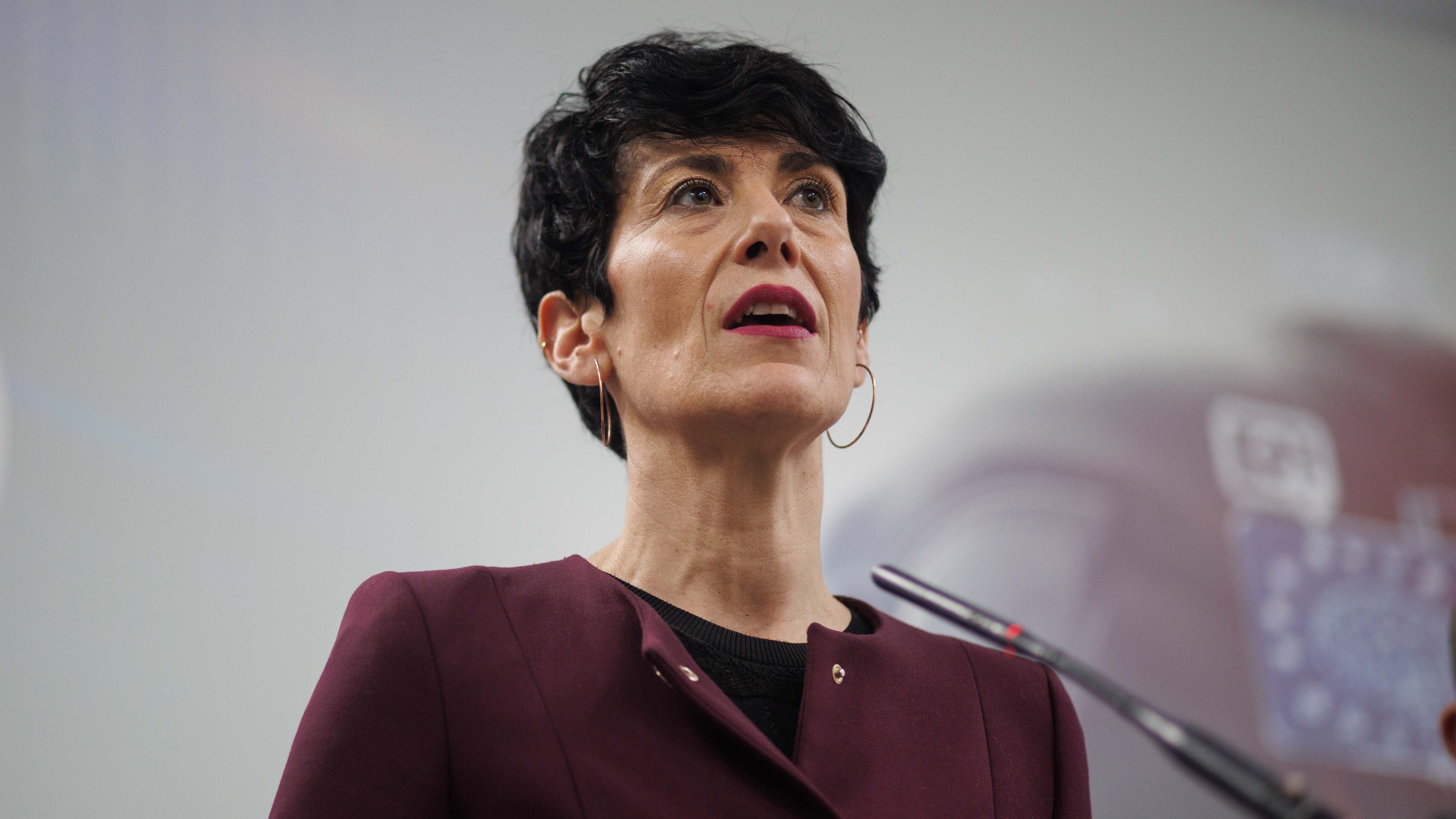 La ministra de Inclusión, Seguridad Social y Migraciones, Elma Saiz