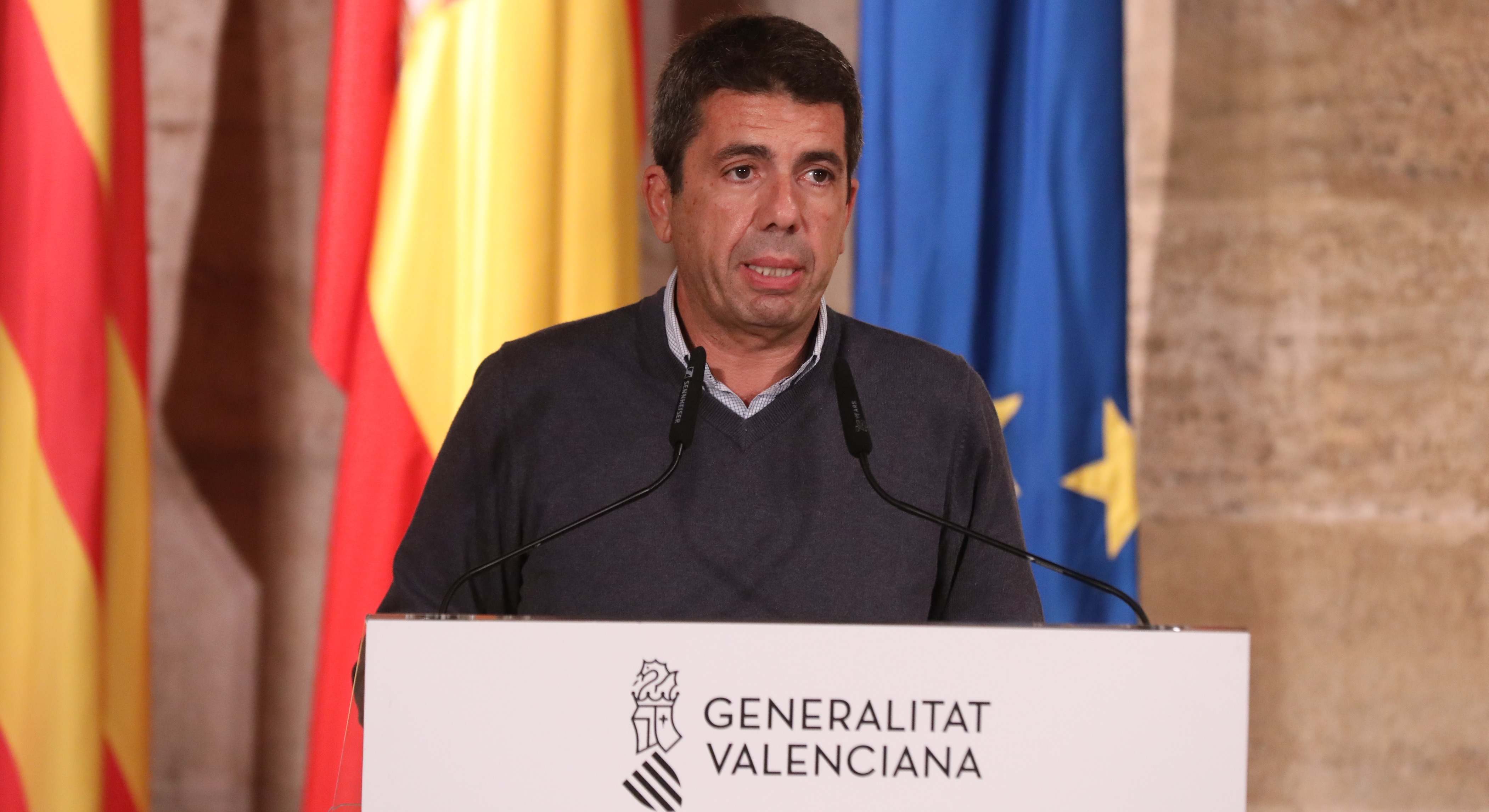 El presidente valenciano Carlos Mazón.
