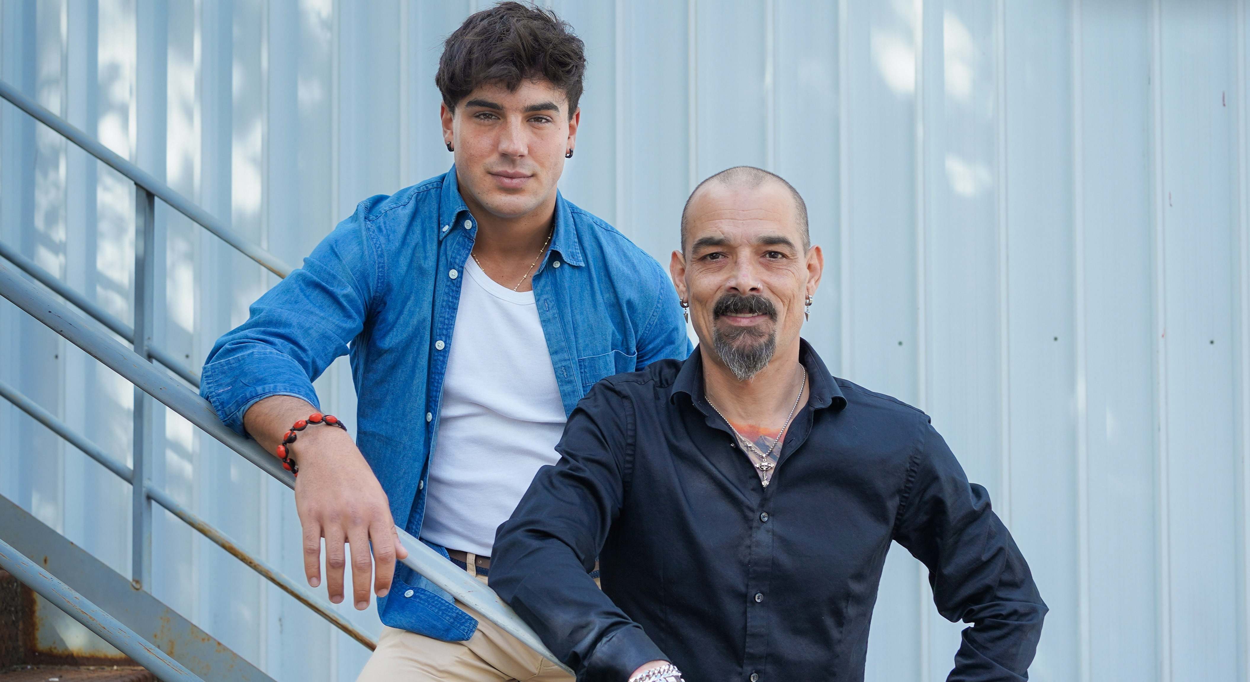 Gervasio Deferr y Oscar Casas en El gran salto