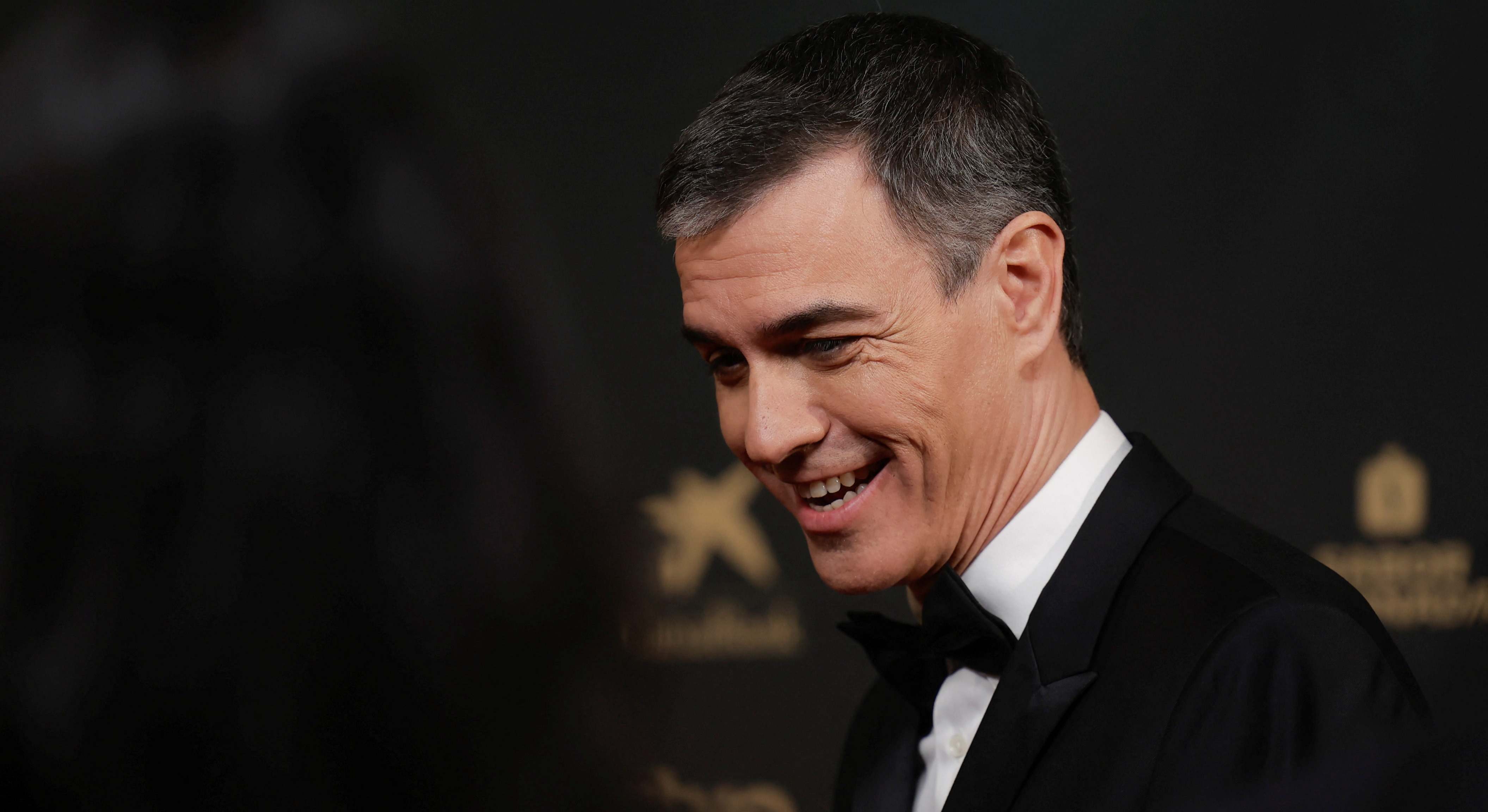 Pedro Sánchez en la gala de los Goya 2025. / Foto: Reuters.