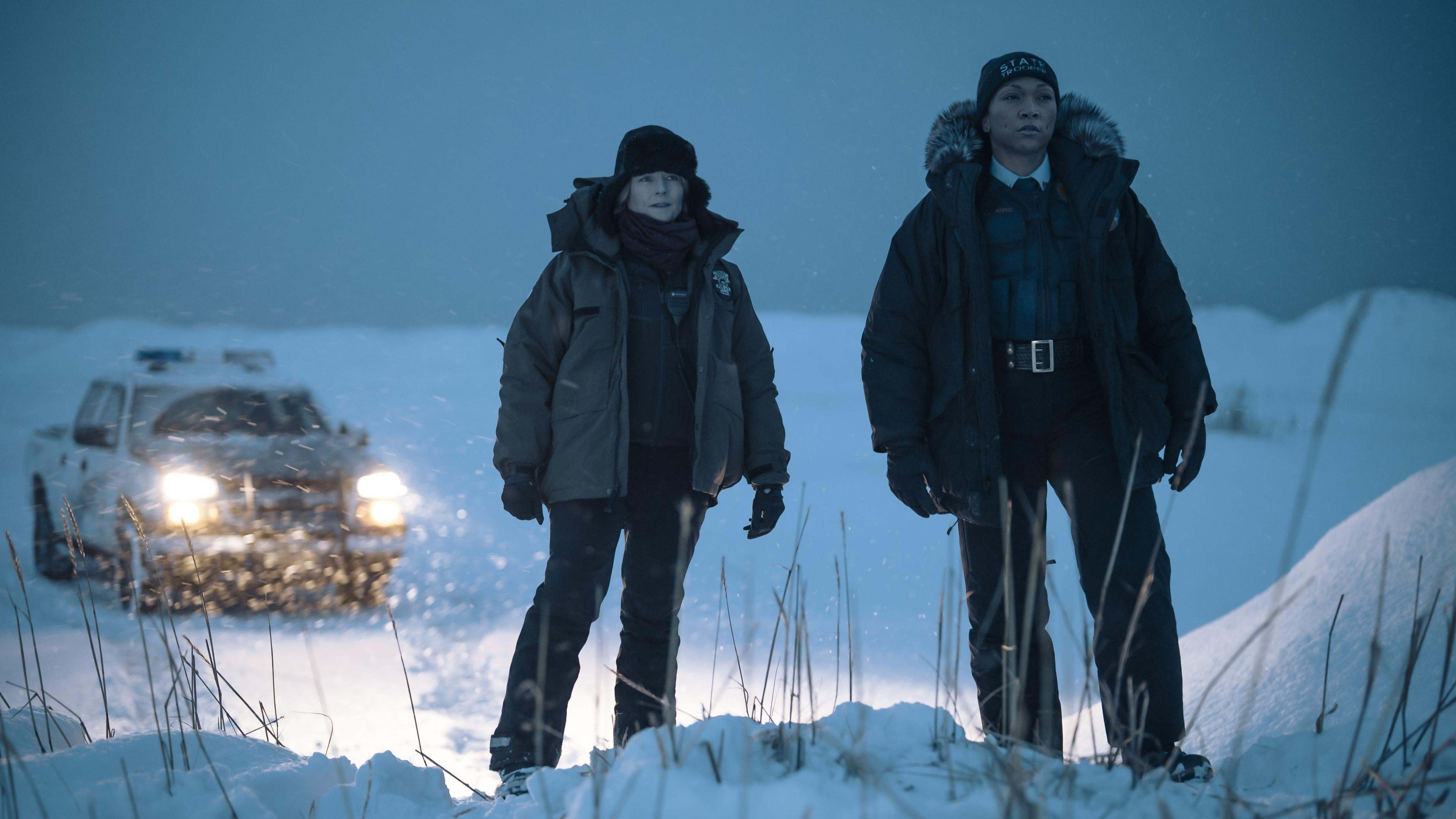 Jodie Foster y Kali Reis en True Detective