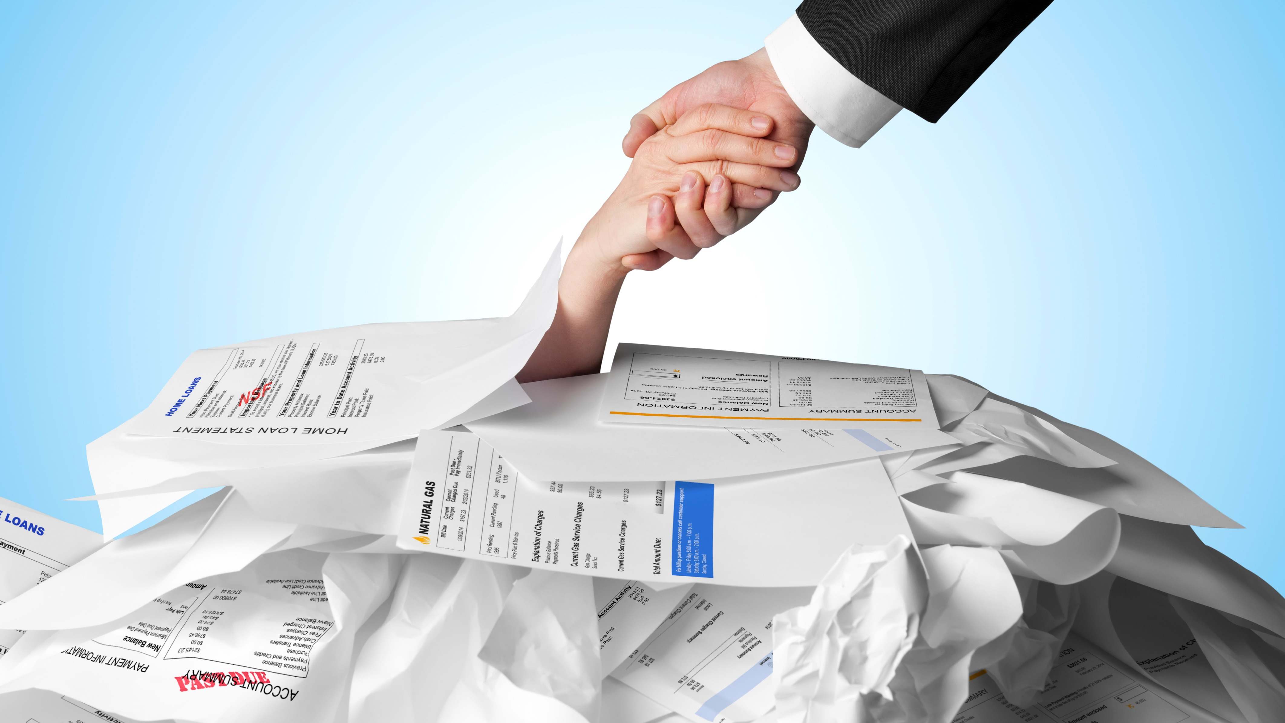 Crece el número de impagos a las empresas