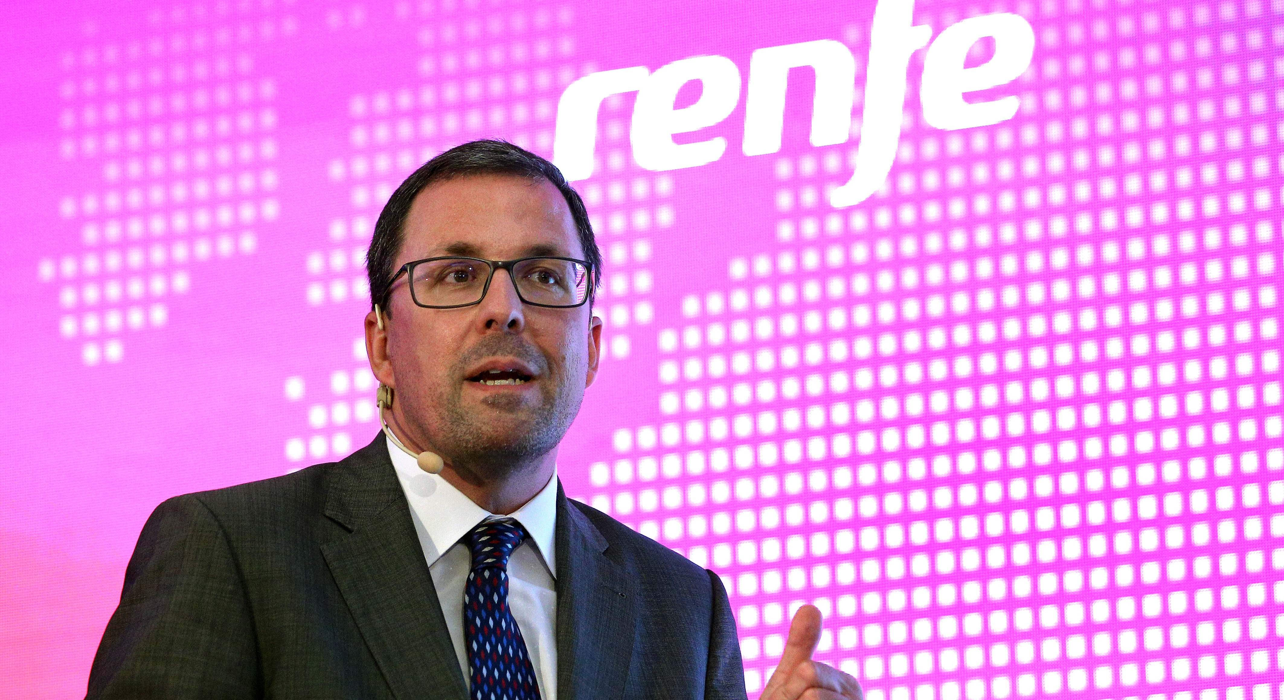 Raül Blanco, presidente de Renfe. / Europa Press
