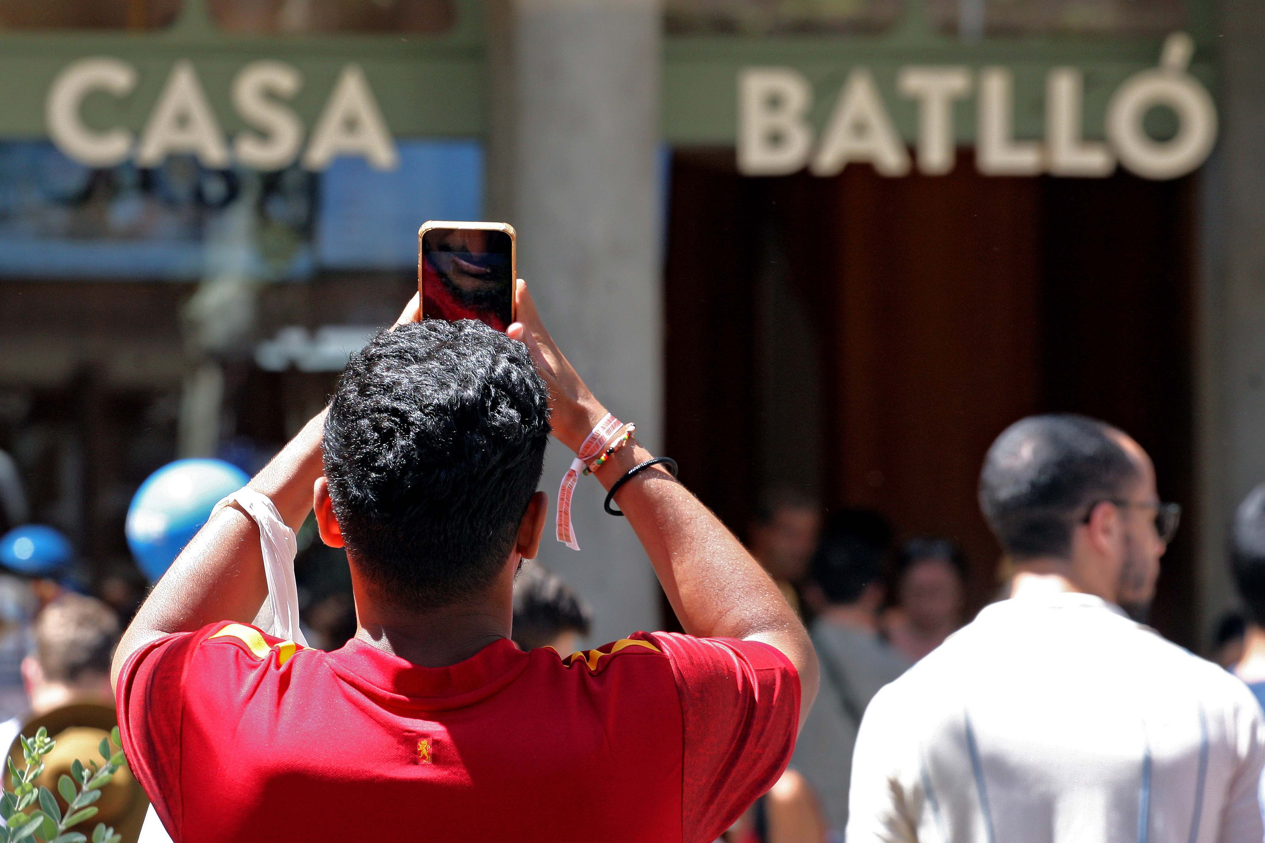 Un turista en Barcelona. Luis Moreno