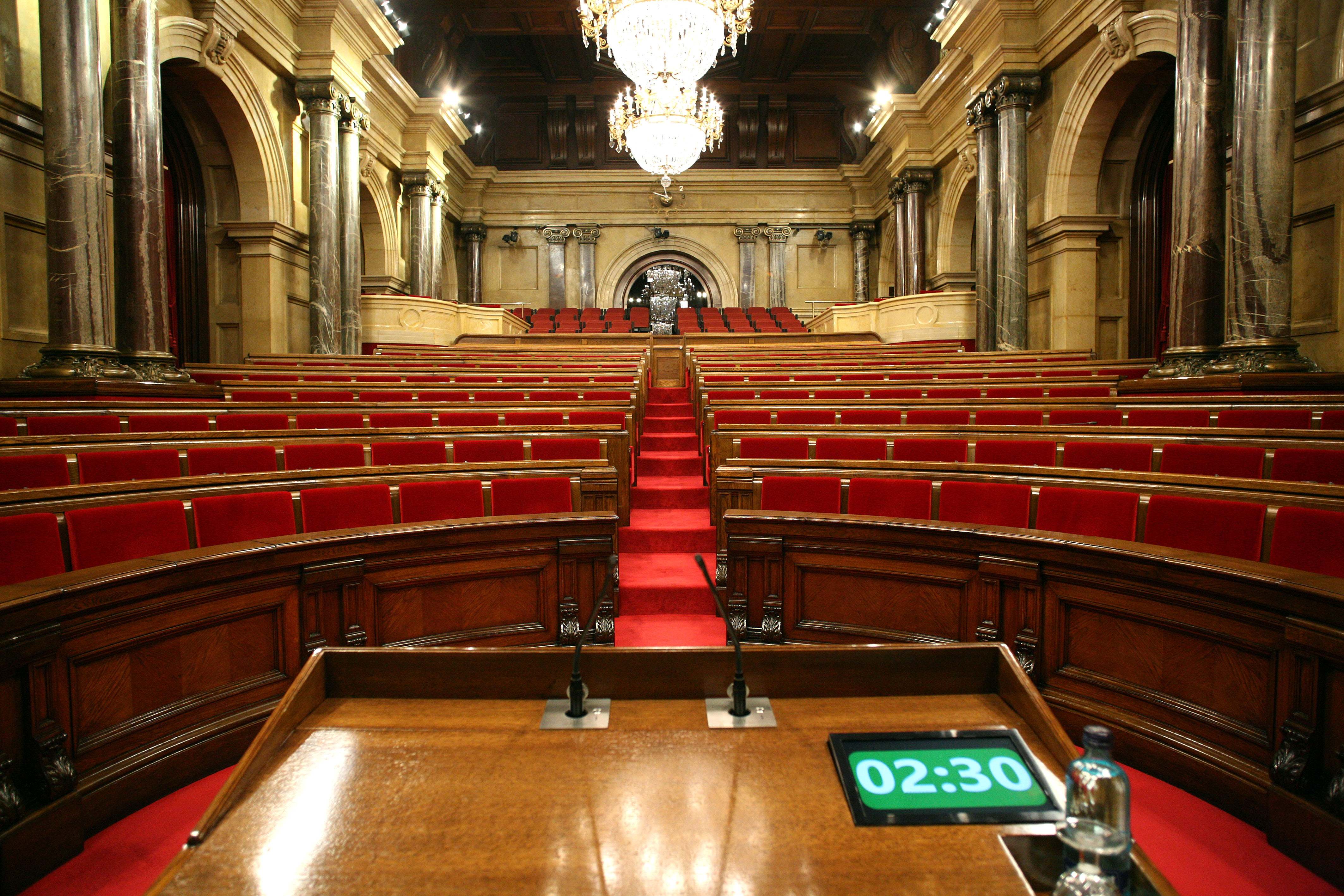 El 'Parlament', en una imagen de archivo. EE