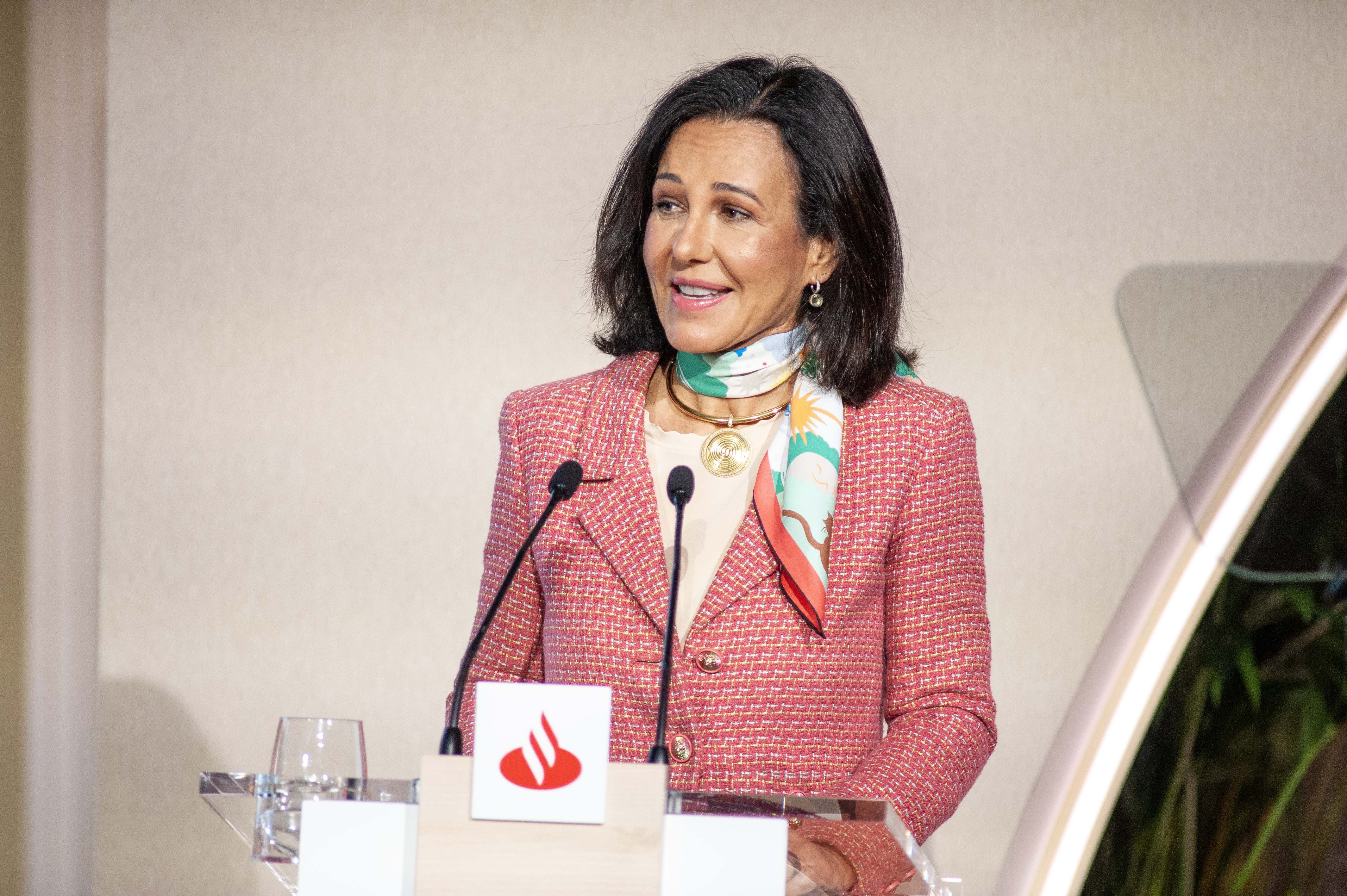 Ana Botín, presidenta del Banco Santander.