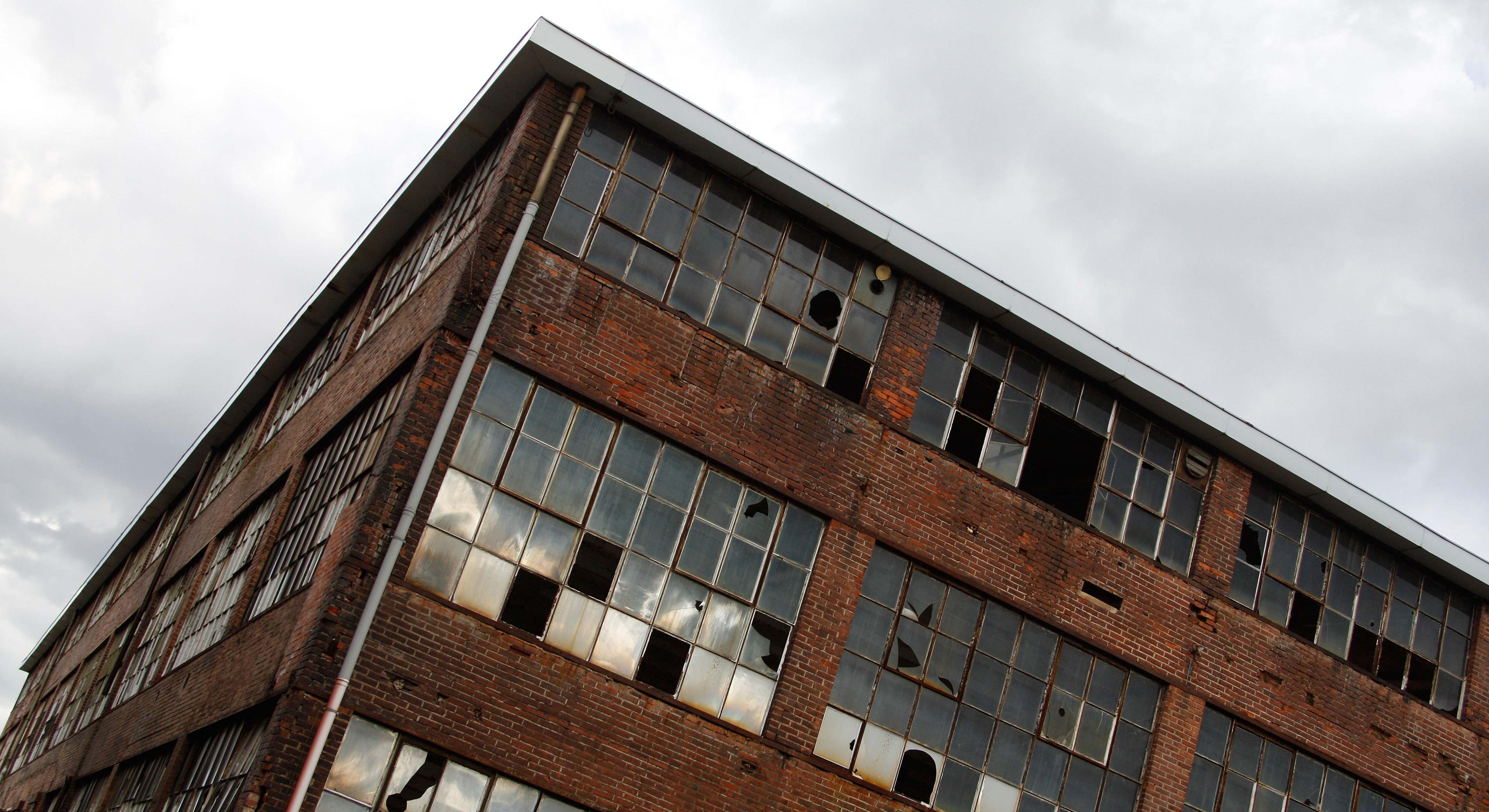 Fábrica abandonada en Alemania
