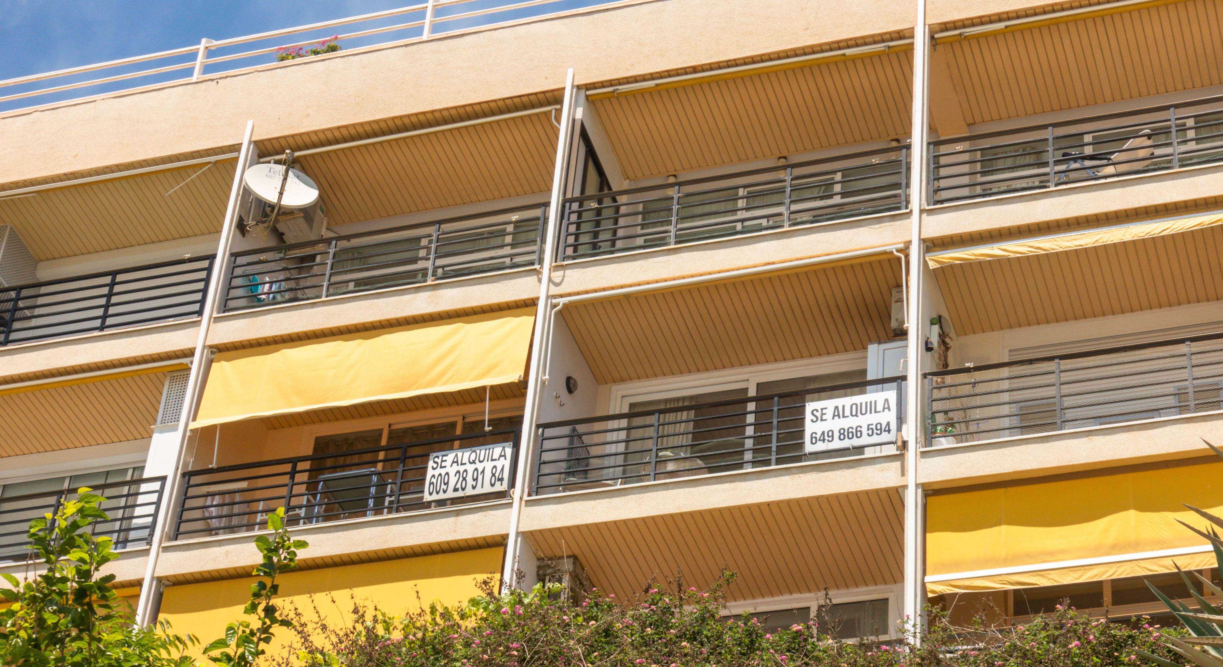 Se alquila vivienda. Foto: Alamy