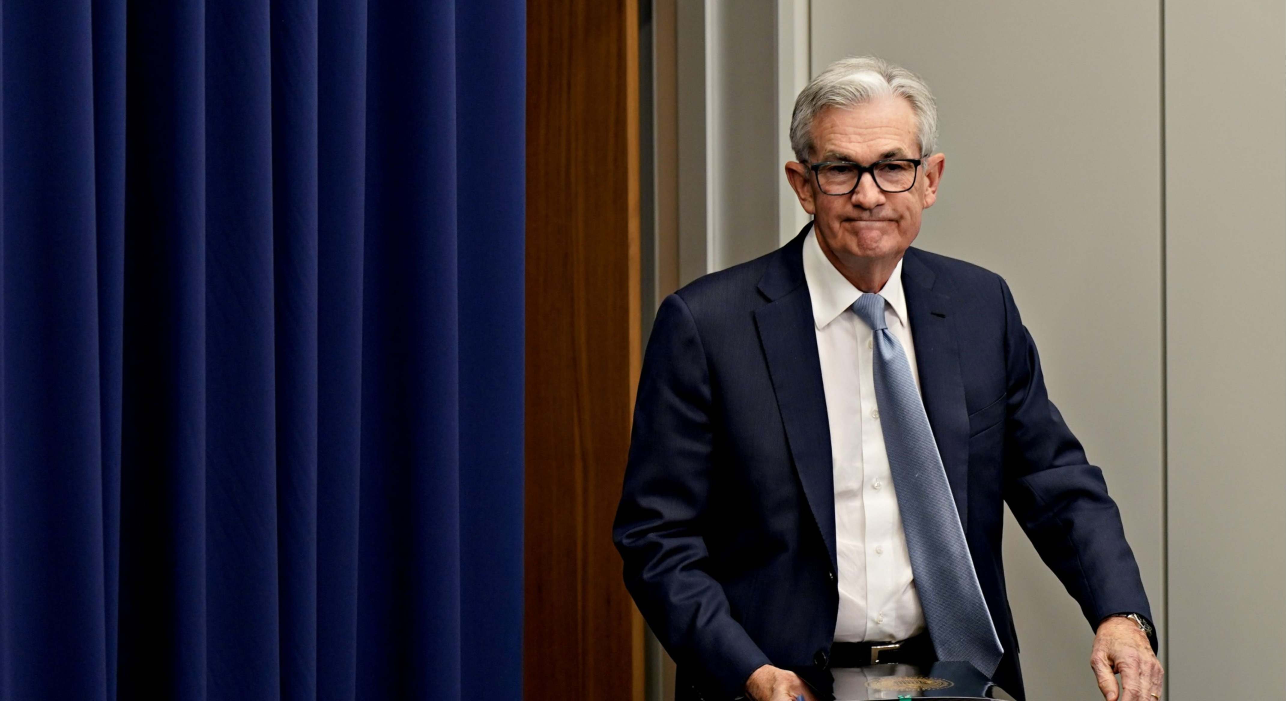 Jerome Powell, presidente de la Fed