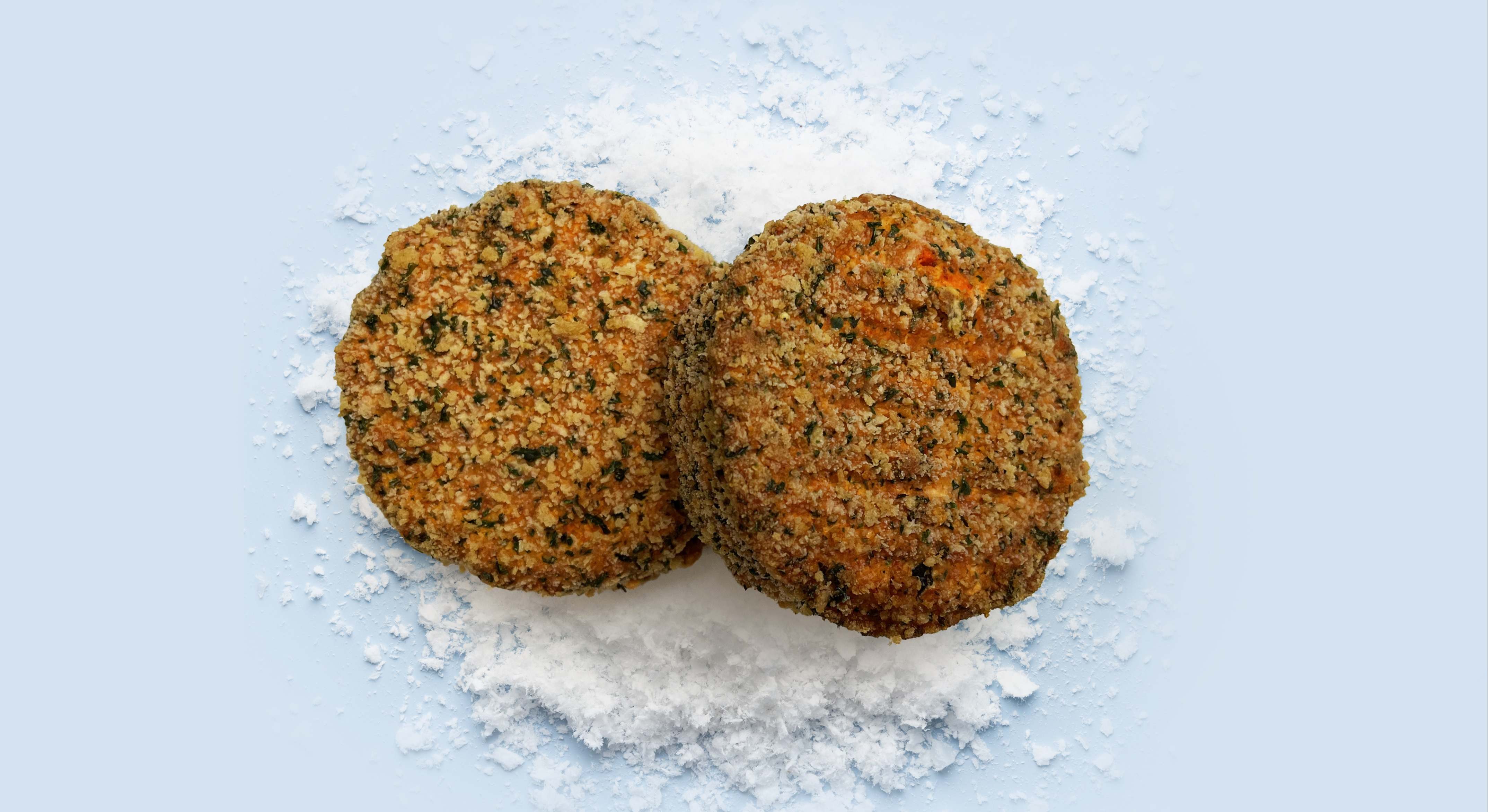 Hamburguesas veganas.