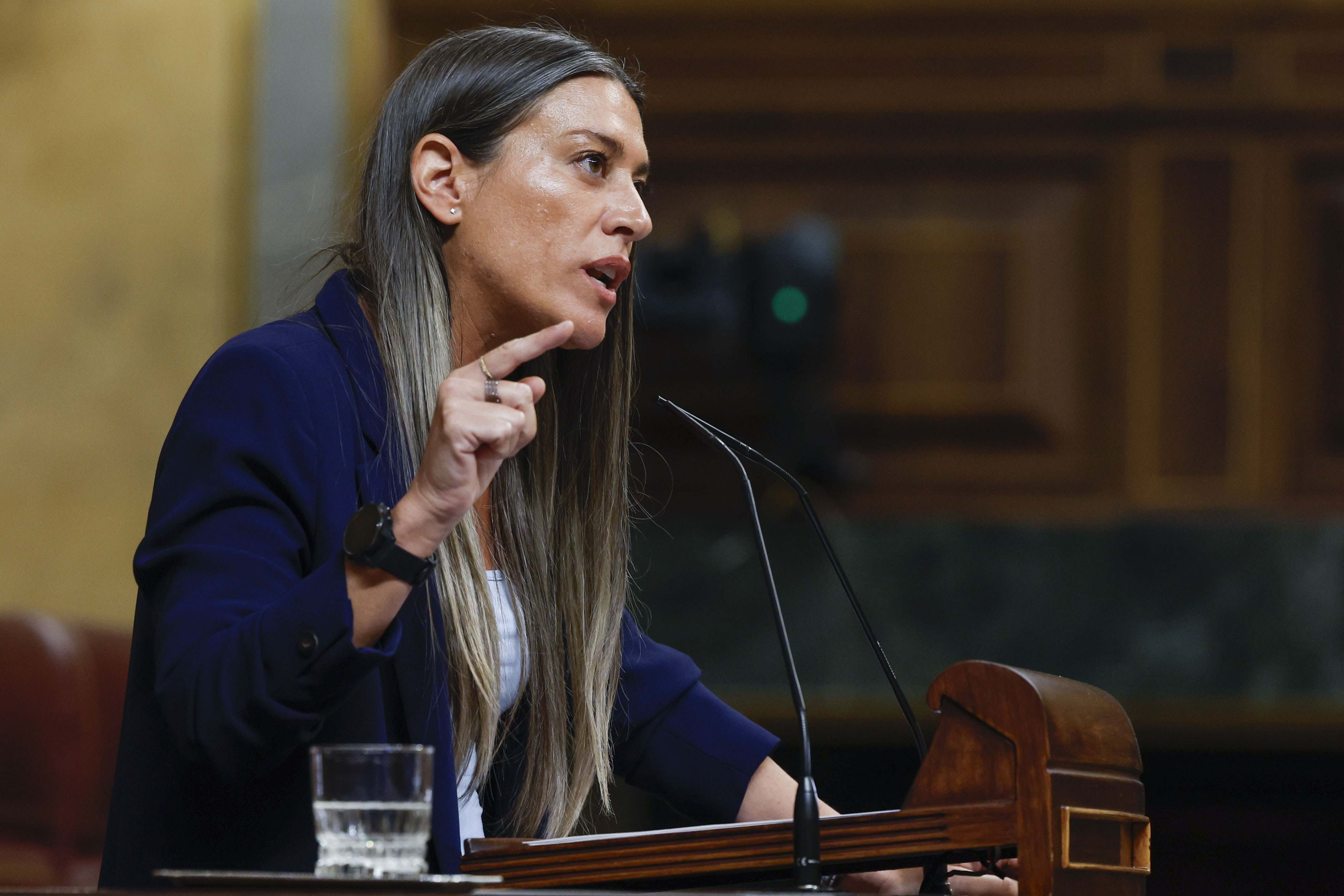 Miriam Nogueras, portavoz de Junts en el Congreso