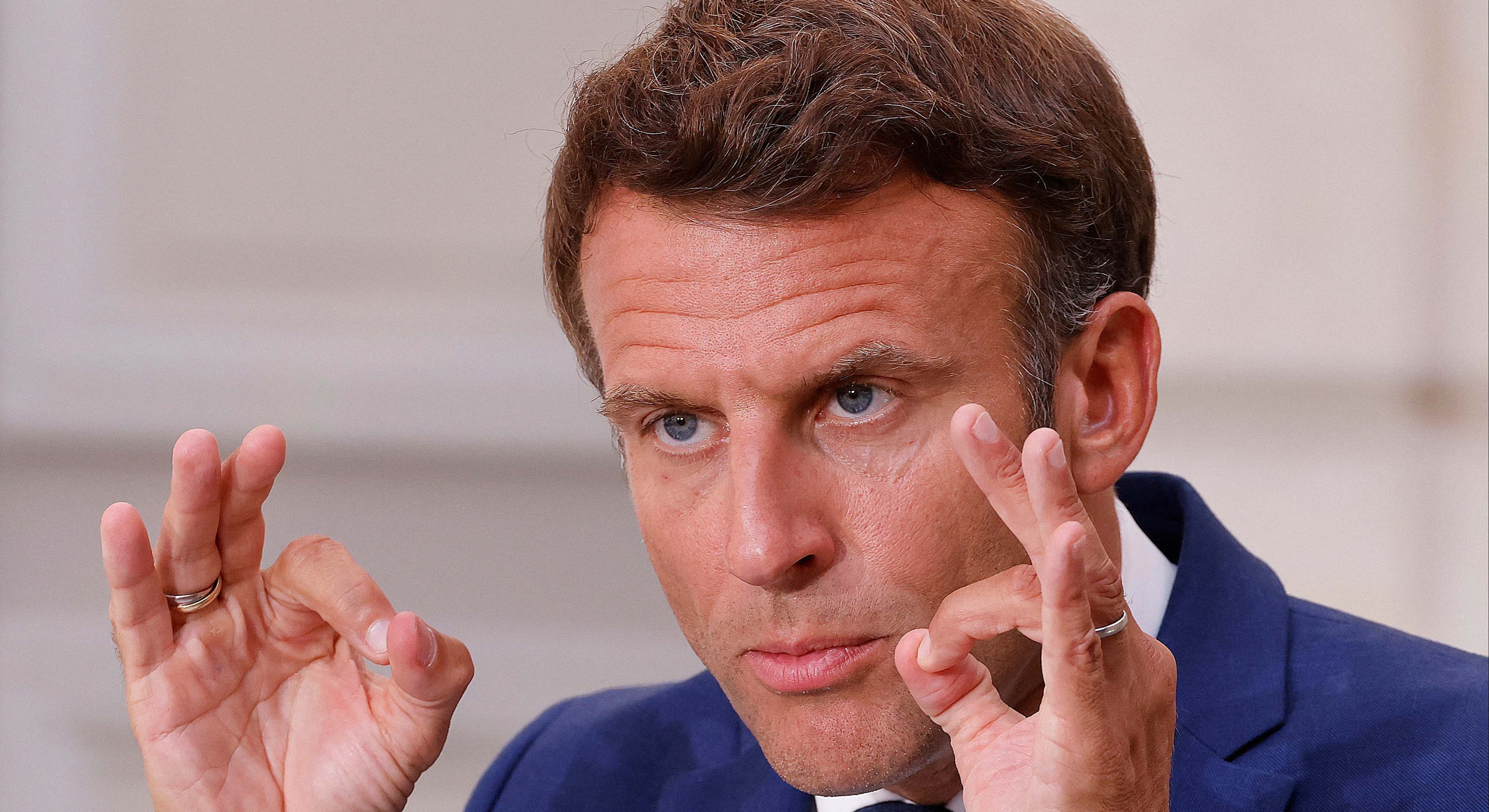presidente de francia marcon