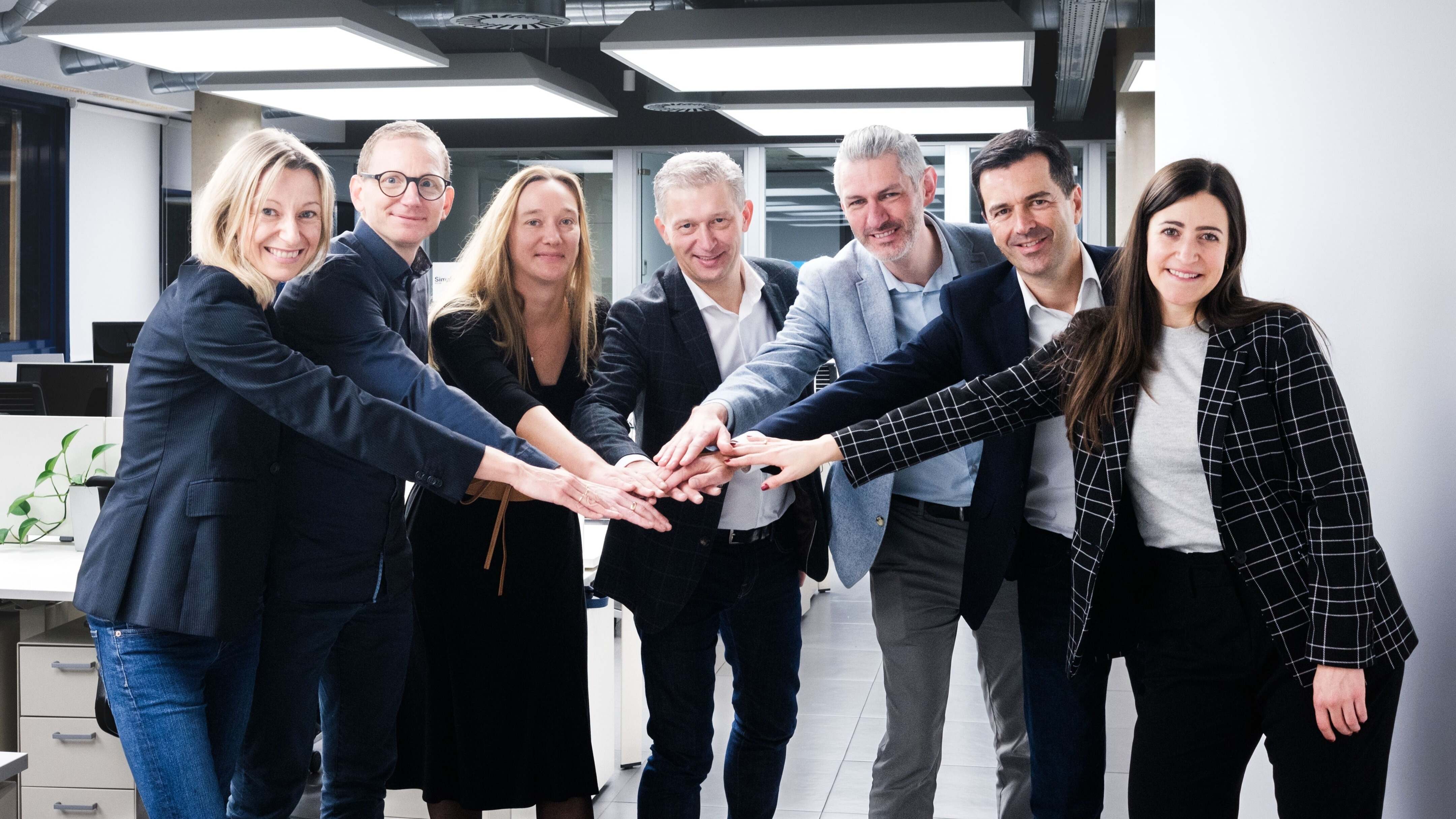 Directivos de Siemens y Buntplanet.