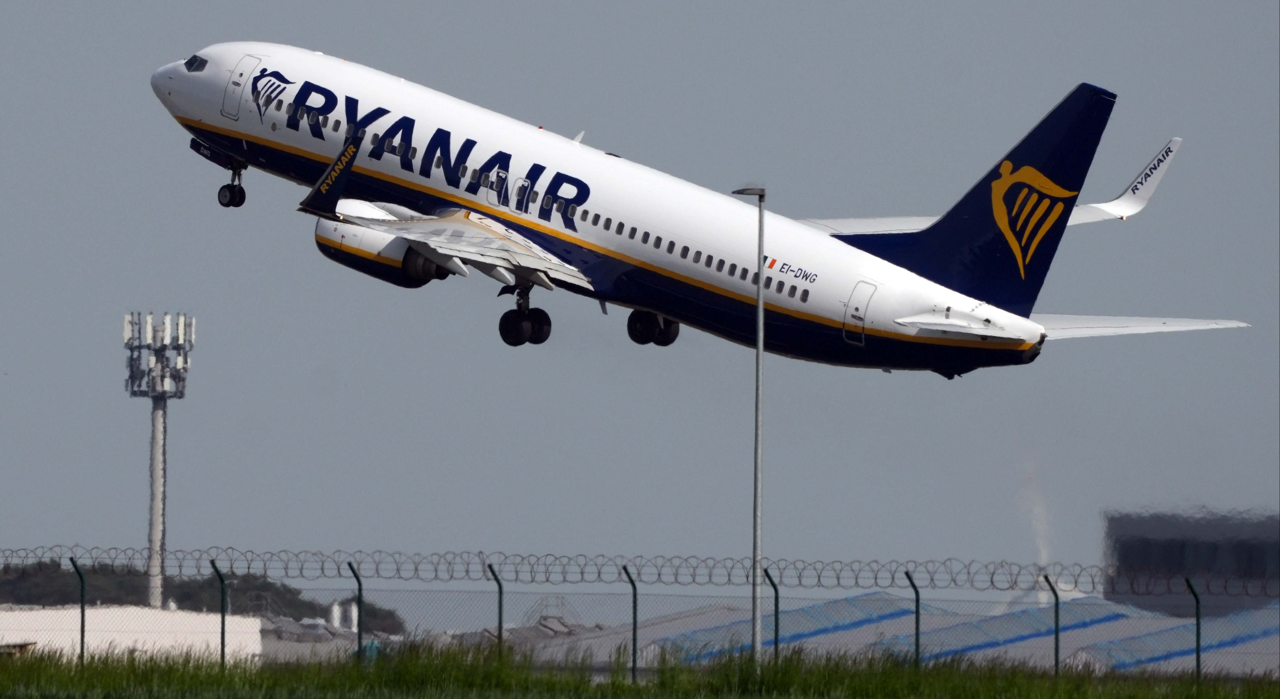 Un Boeing 737 de Ryanair