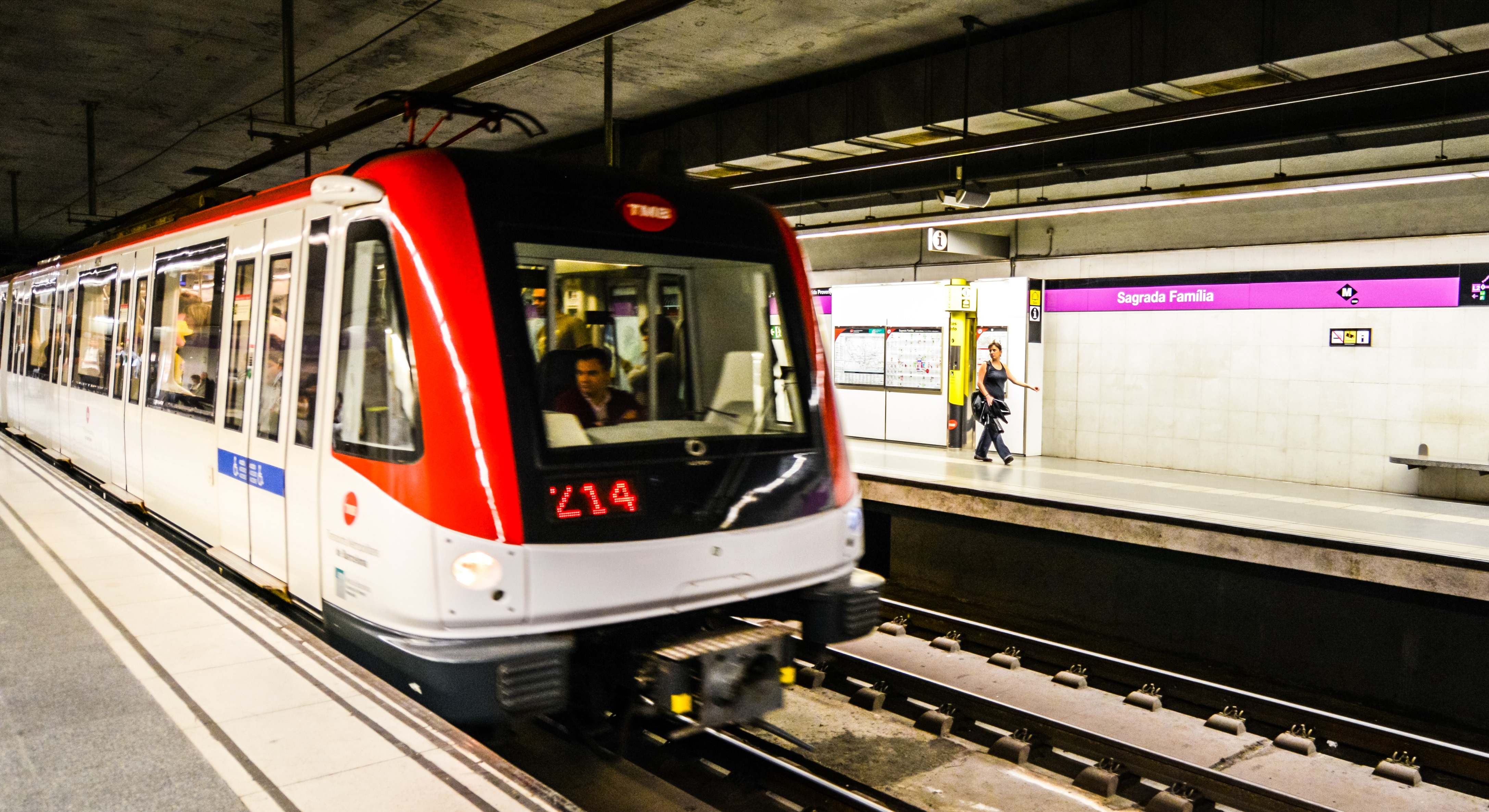 Metro de Barcelona. / Foto: Getty.