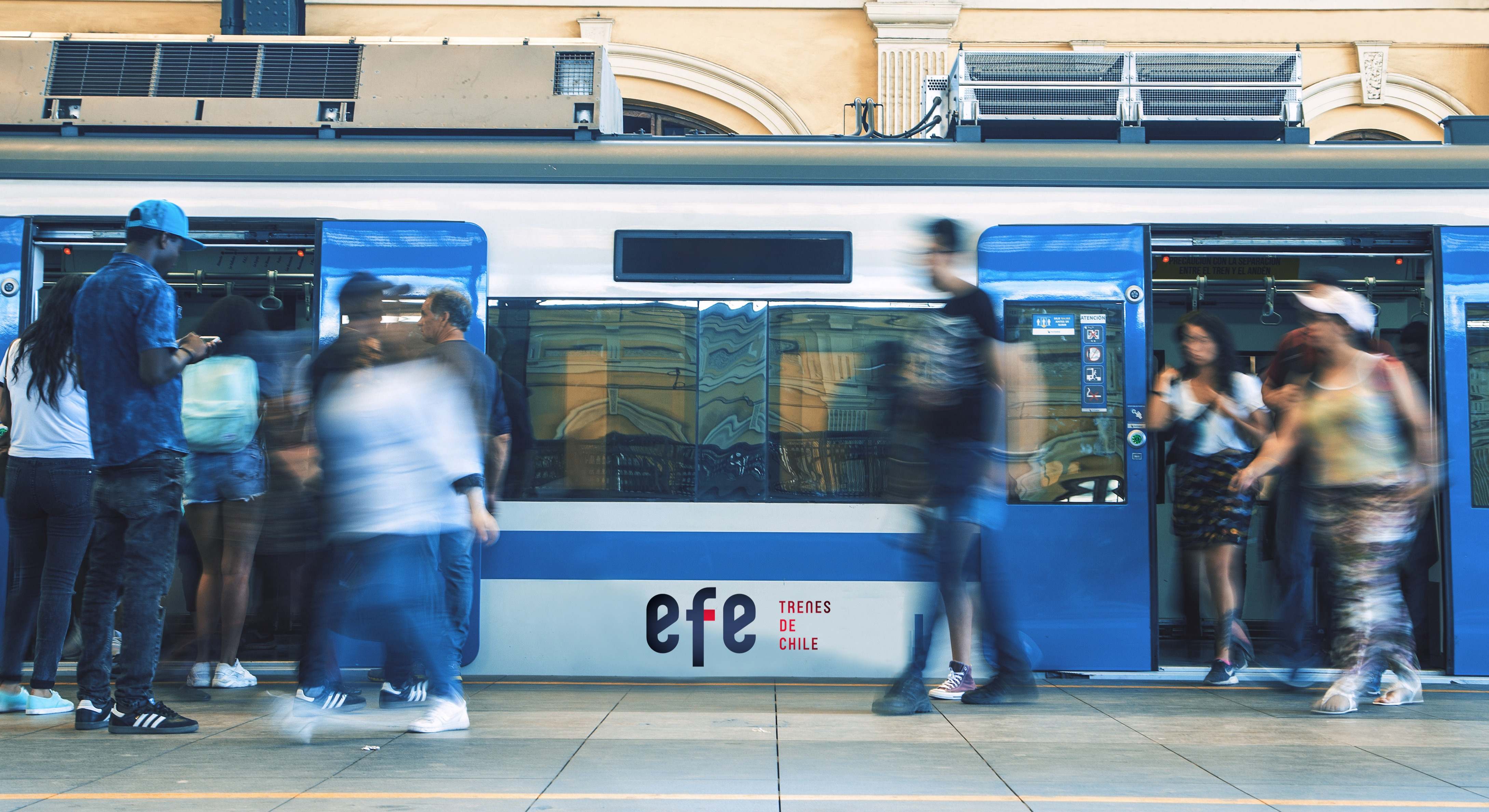 Estación de tren de Chile. / EFE