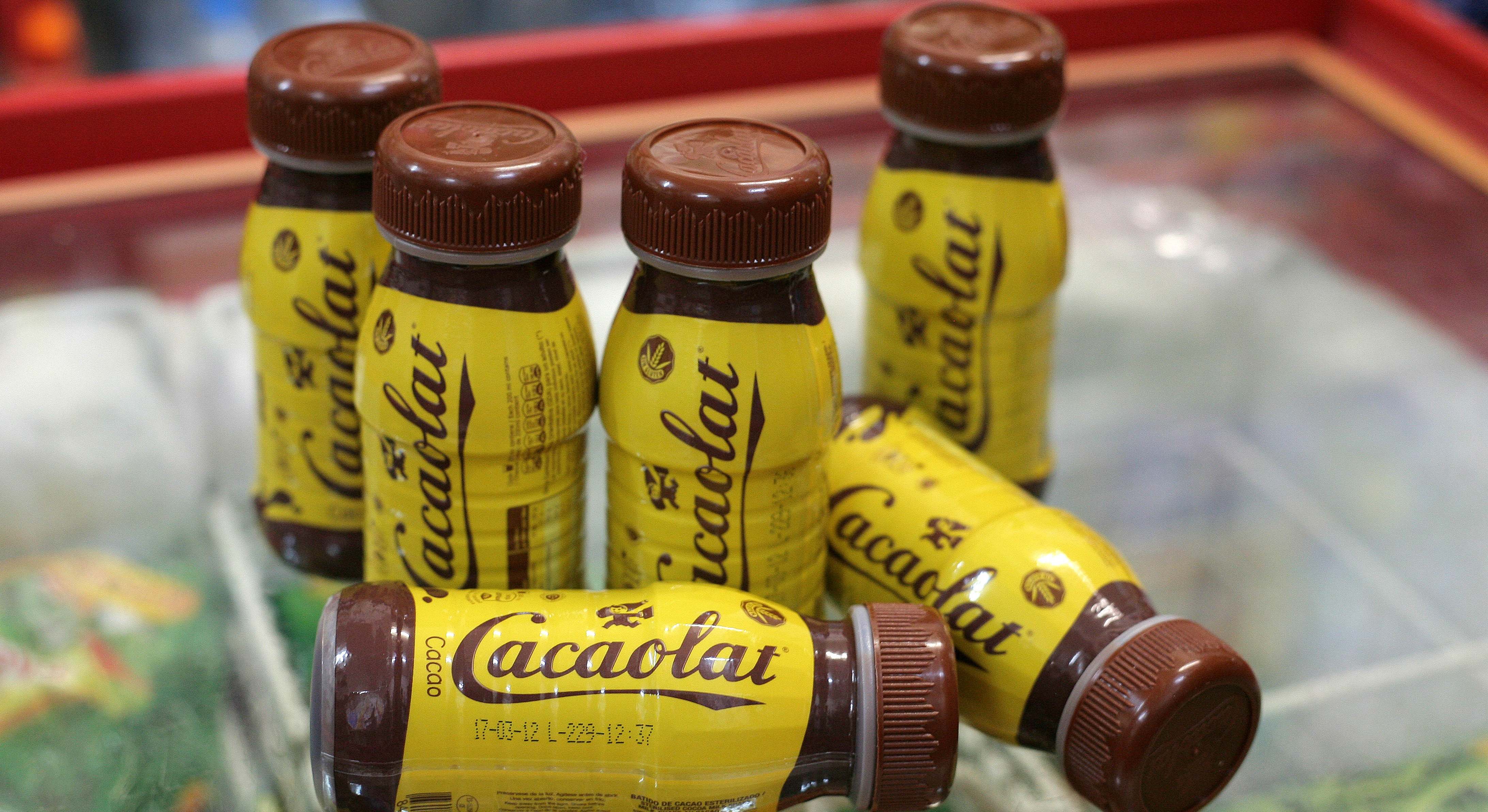 Batidos de Cacaolat. Luis Moreno